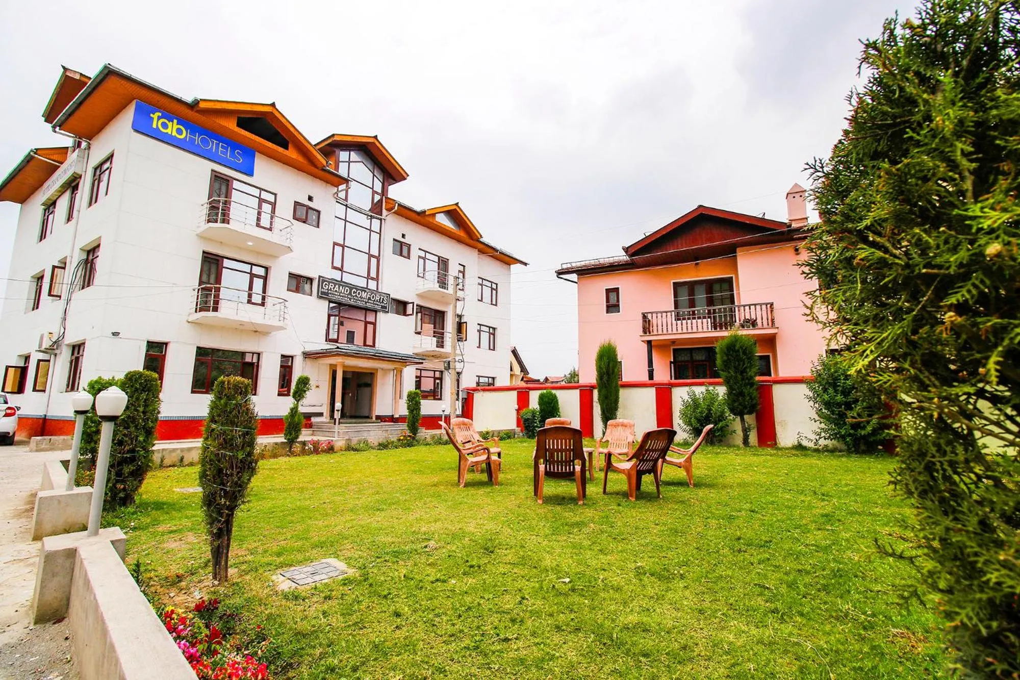 Garden view in FabHotel Grand Comforts - Near Airport