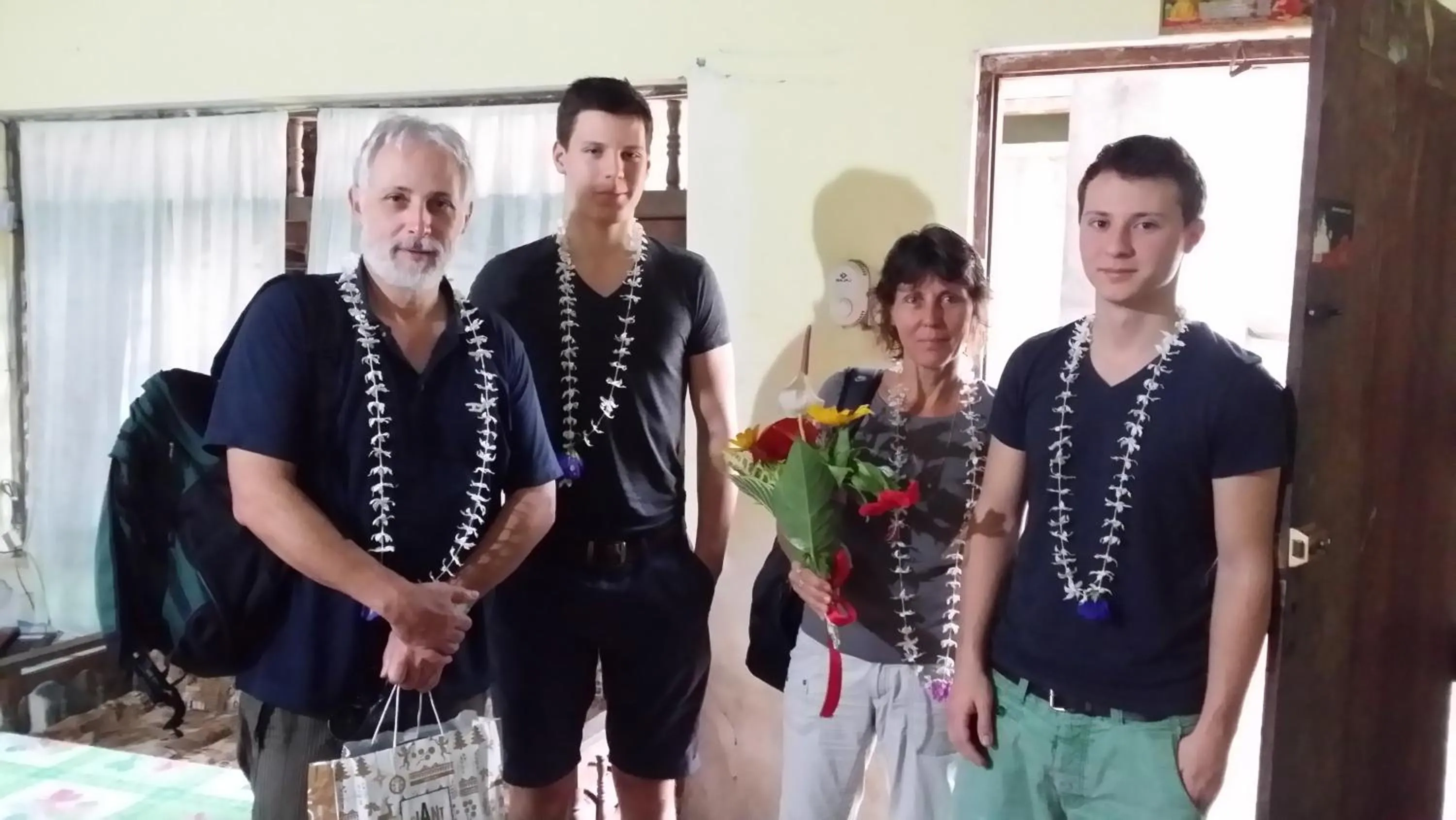 group of guests in Rich Resort & Restaurant