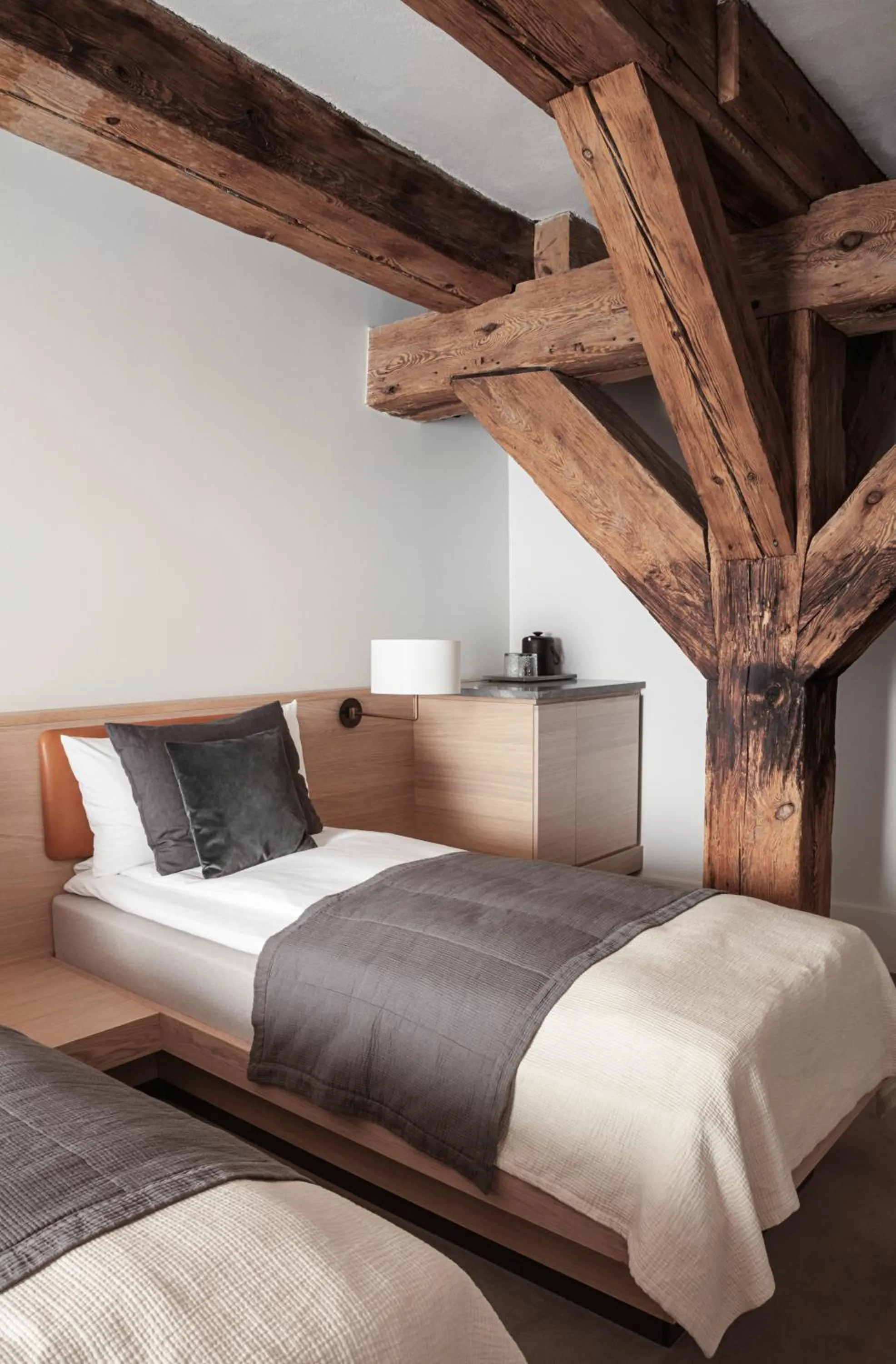 Bed in Copenhagen Admiral Hotel