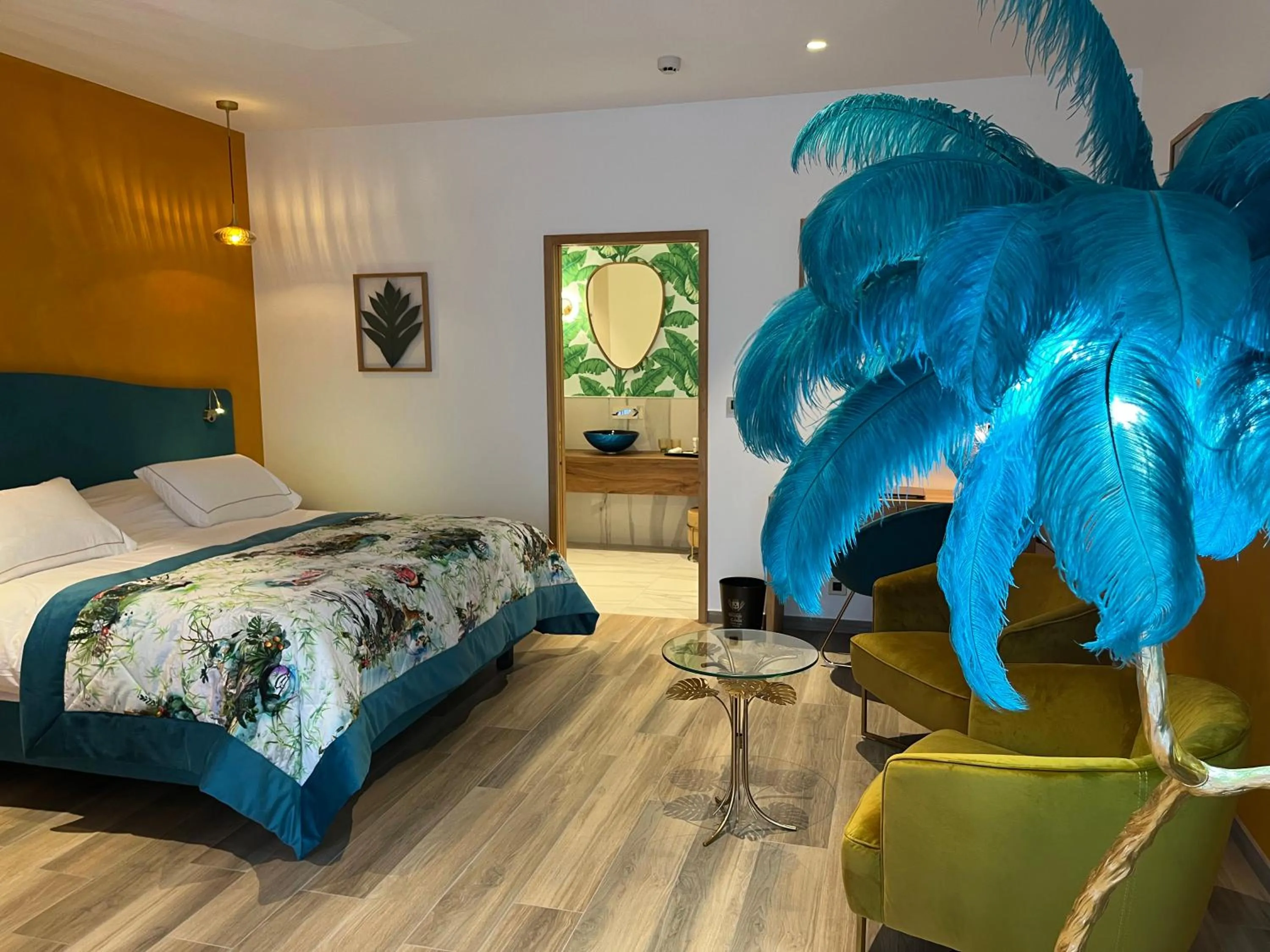 Bed in Demeures & Châteaux Domaine de la Grange de Condé