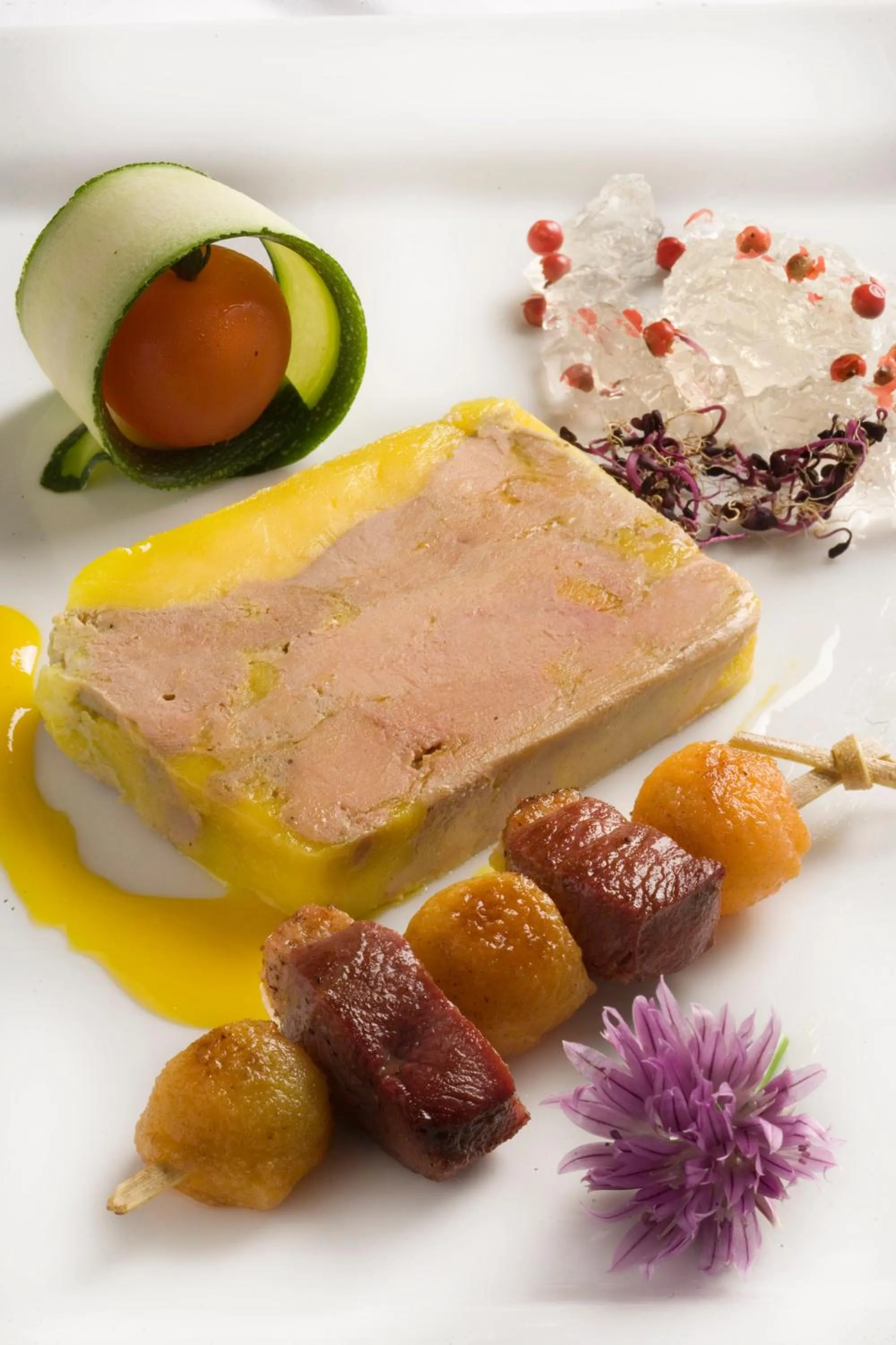 Food close-up in Demeures & Châteaux Domaine de la Grange de Condé