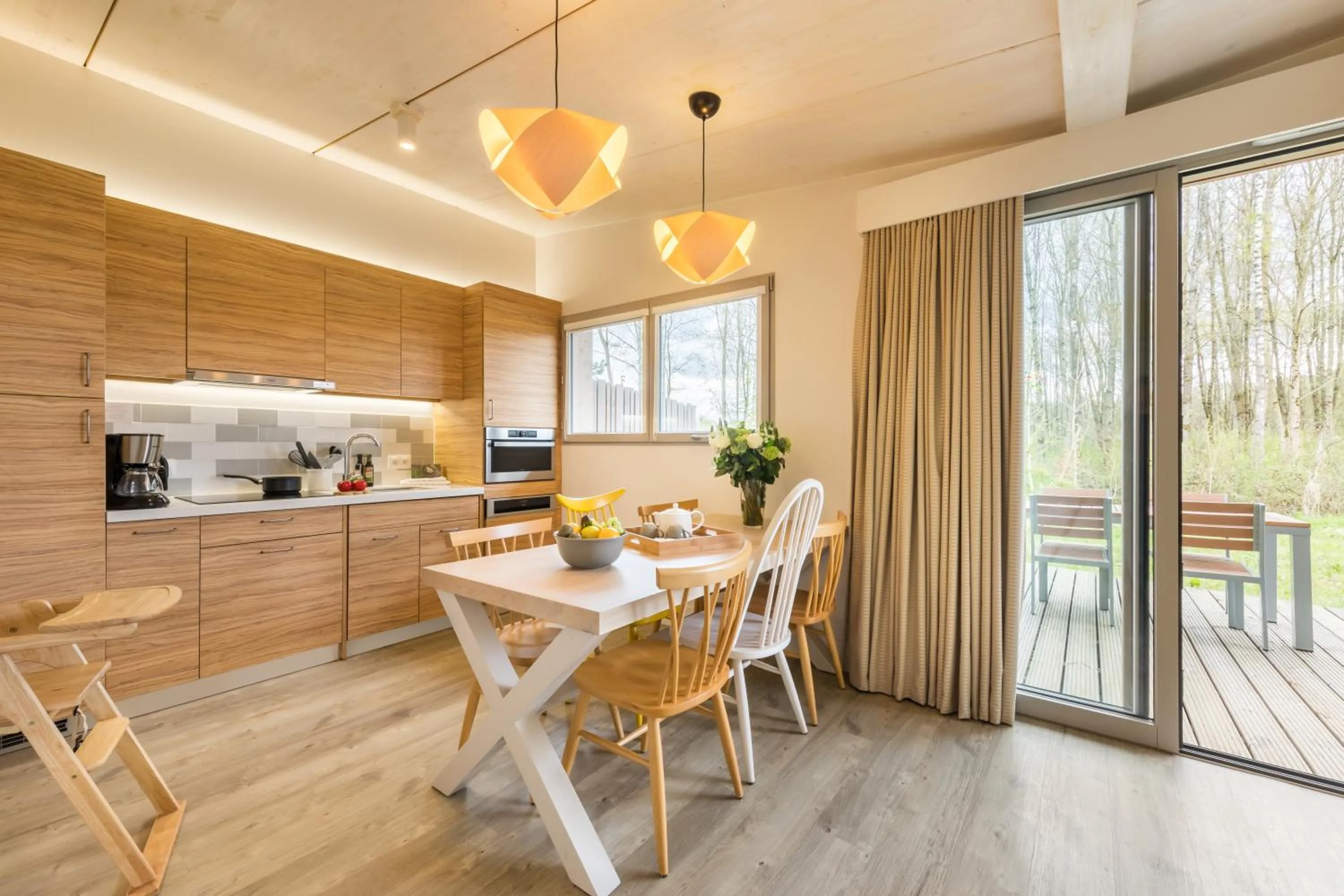 Kitchen or kitchenette in Center Parcs Villages Nature Paris