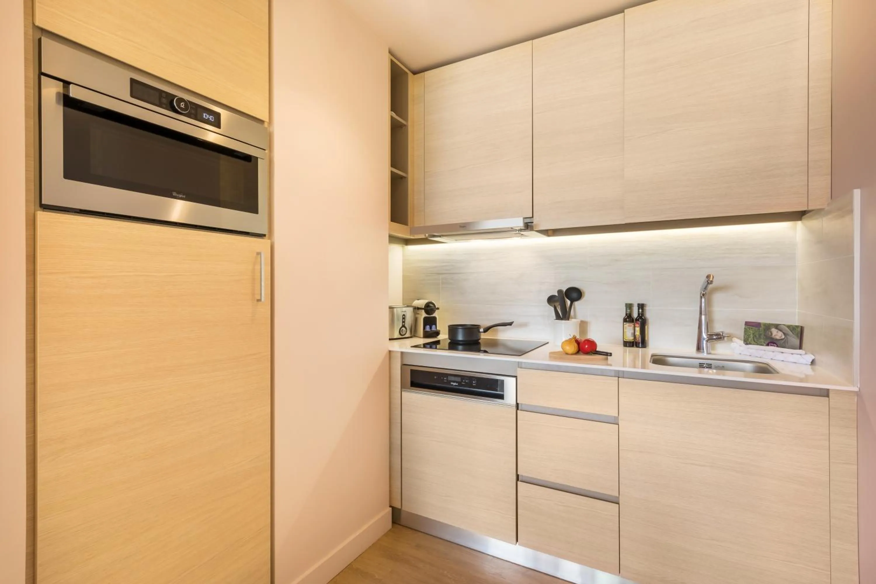 Kitchen or kitchenette in Center Parcs Villages Nature Paris