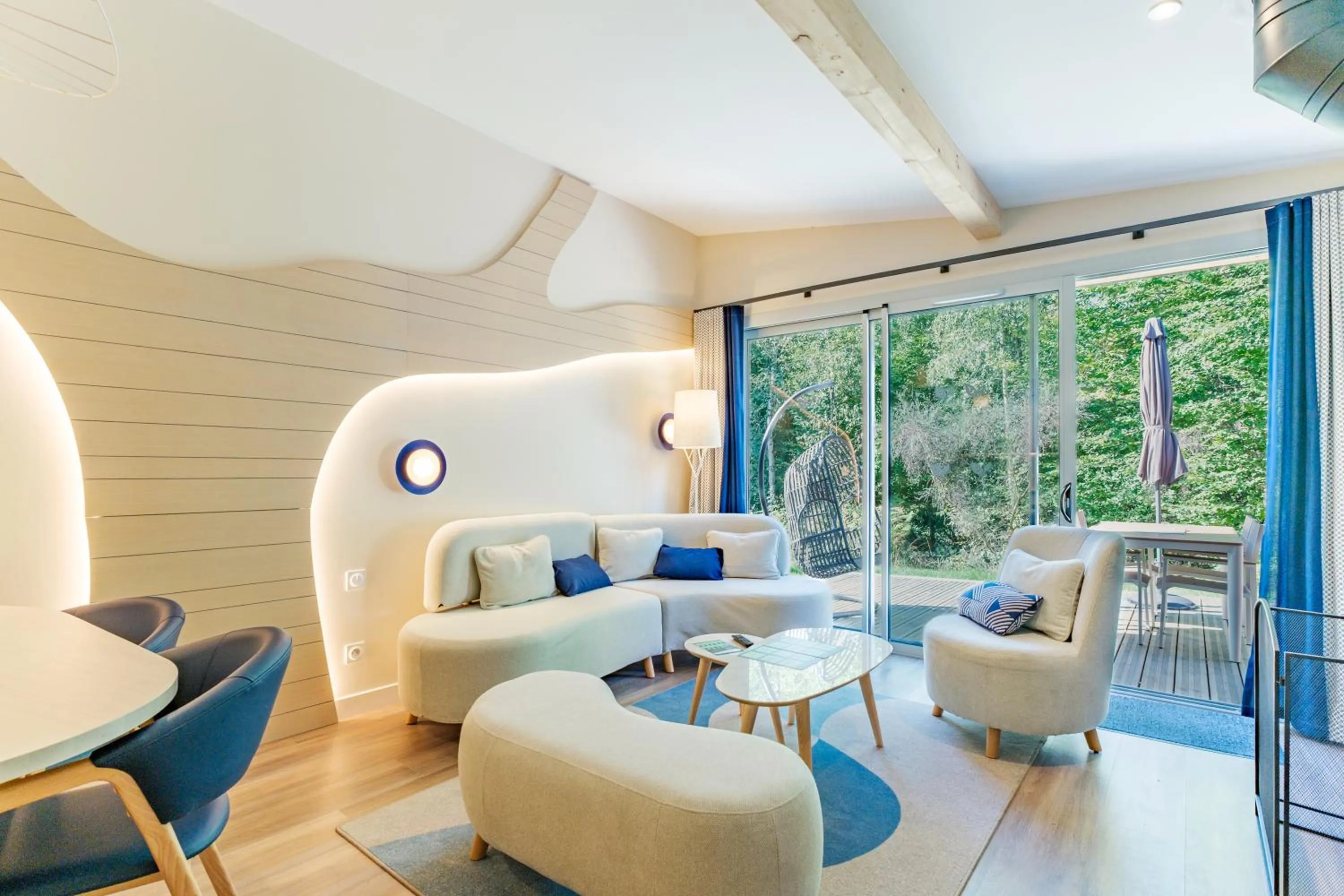 Living room in Center Parcs Villages Nature Paris
