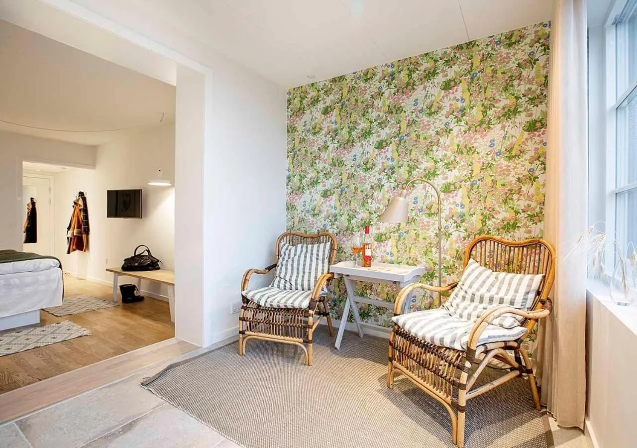 Bed in Hjerting Badehotel