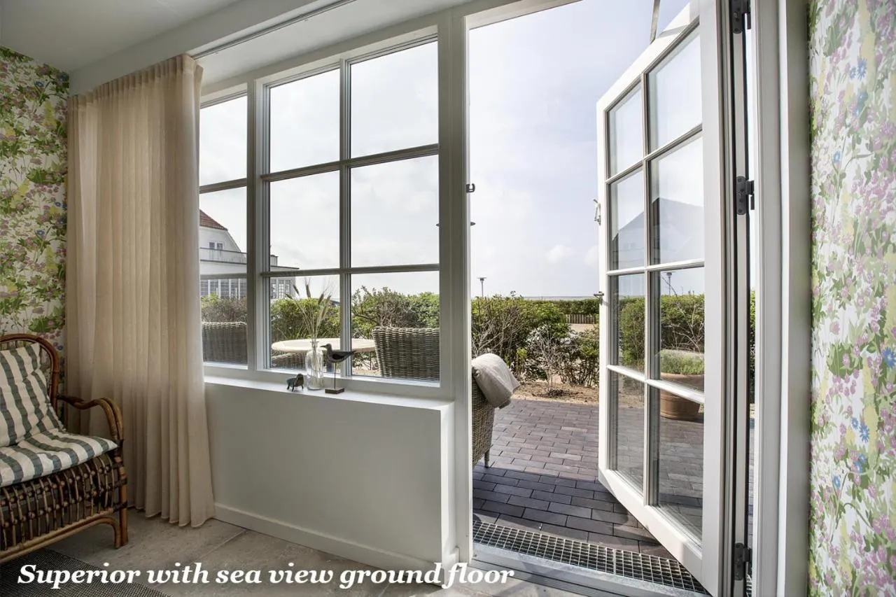 Balcony/Terrace in Hjerting Badehotel