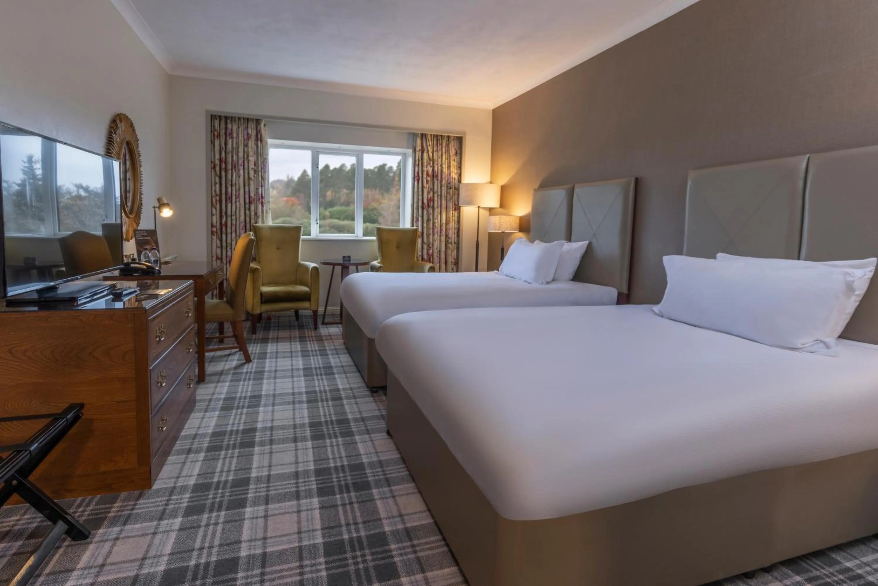 Bed in Slaley Hall Hotel, Spa & Golf Resort