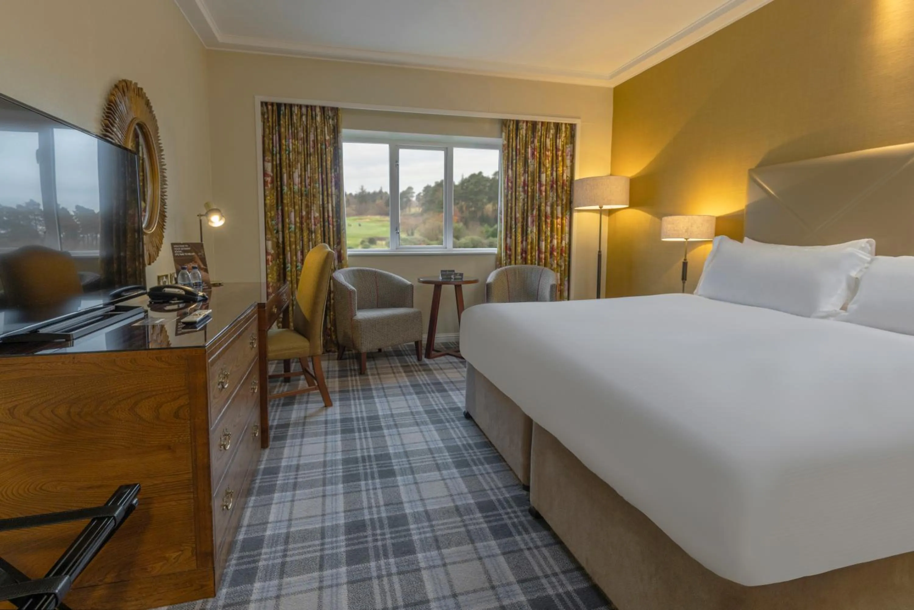 Bed in Slaley Hall Hotel, Spa & Golf Resort