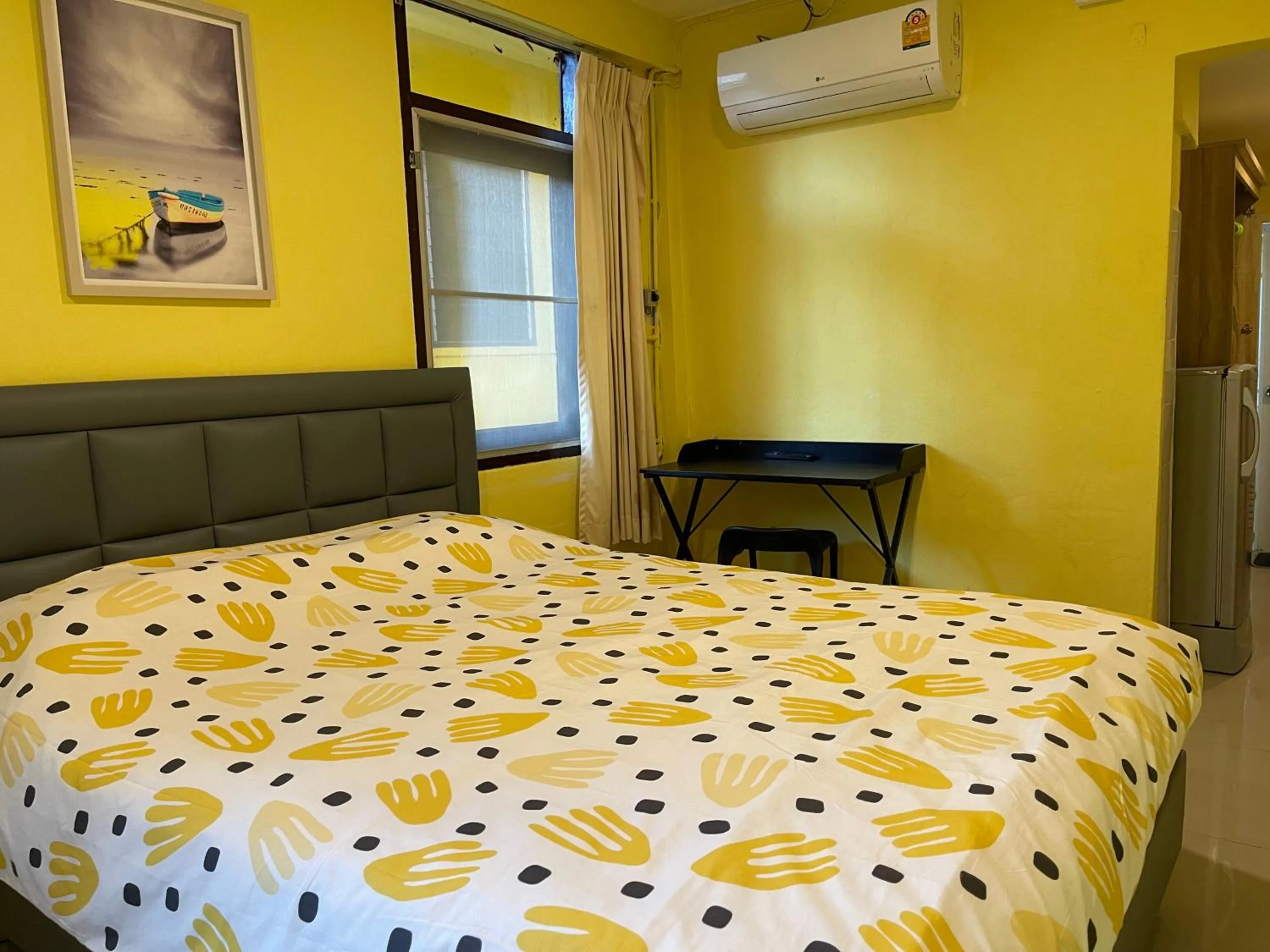 Bed in Golf-Sea-City Guest House