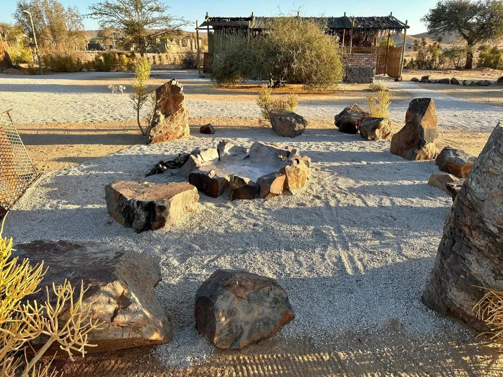 flat iron in Daureb Isib Campsite and B&B