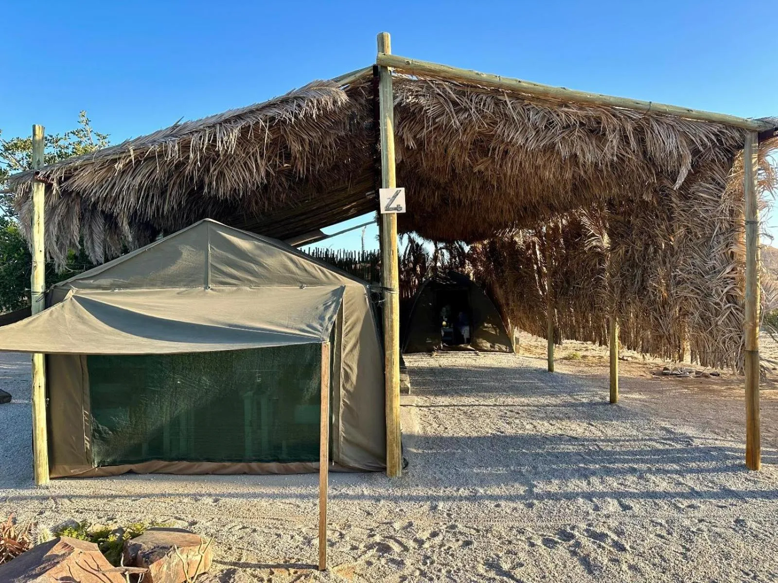 Facade/entrance in Daureb Isib Campsite and B&B