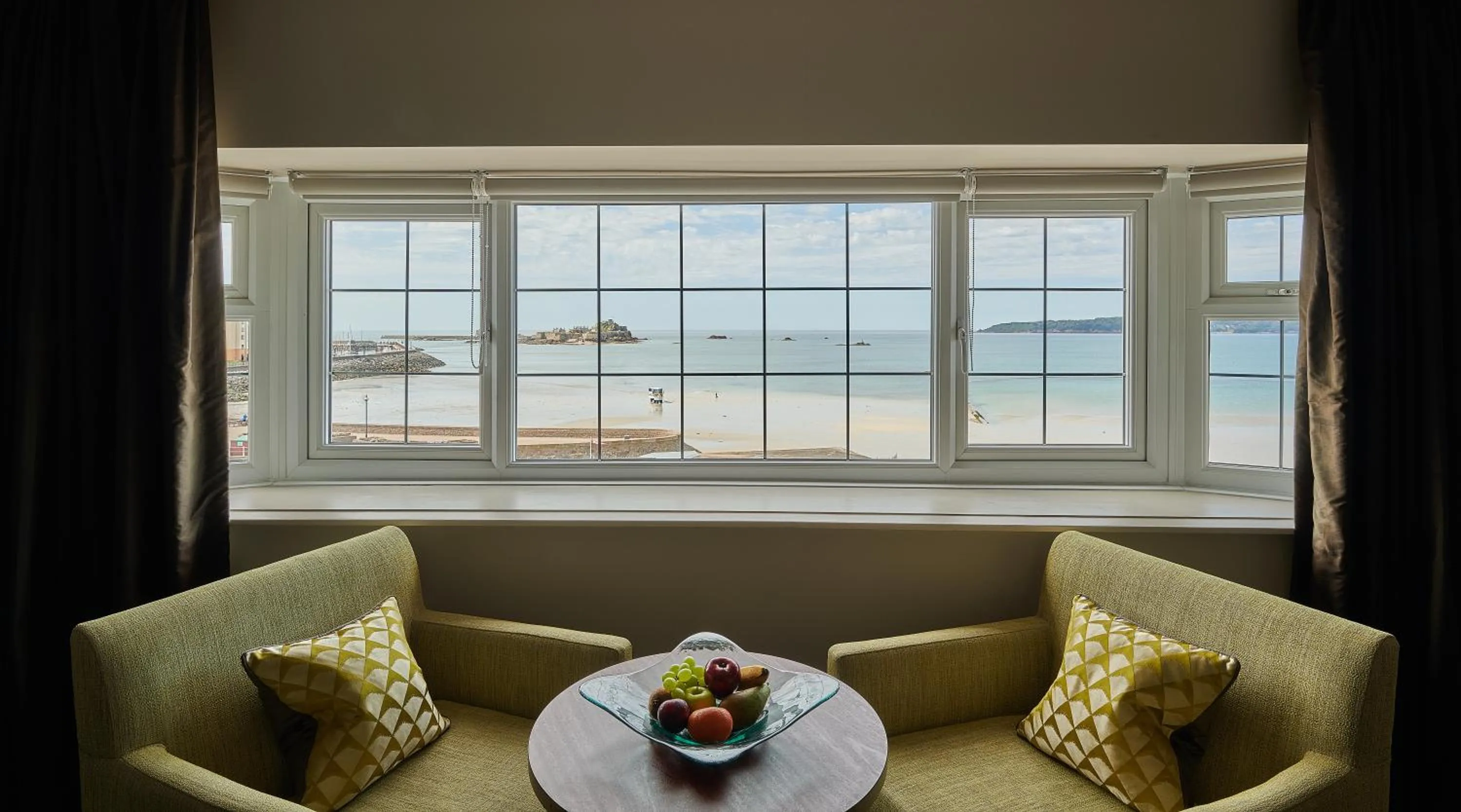 Sea view in Grand Jersey Hotel and Spa