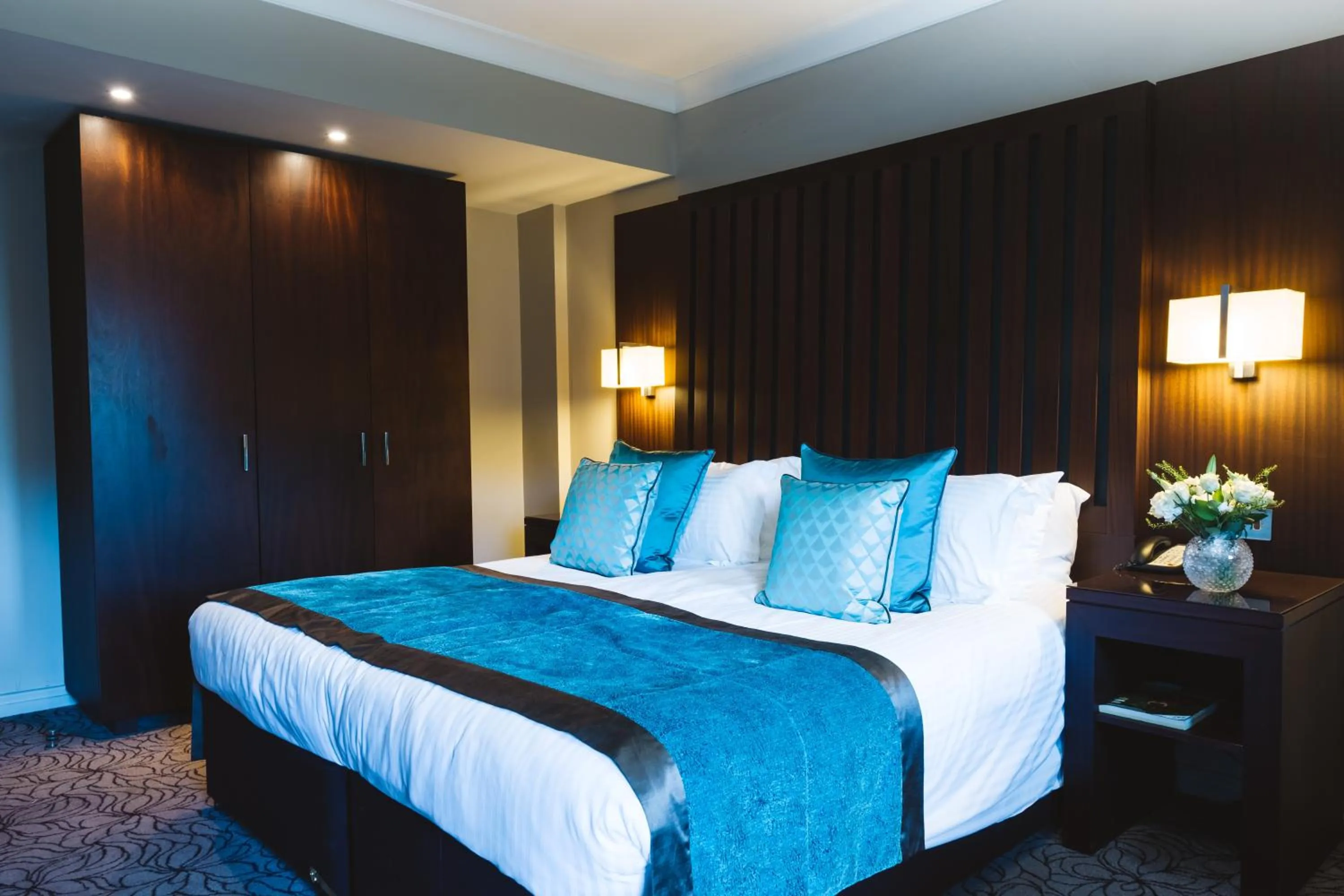 Bed in Grand Jersey Hotel and Spa