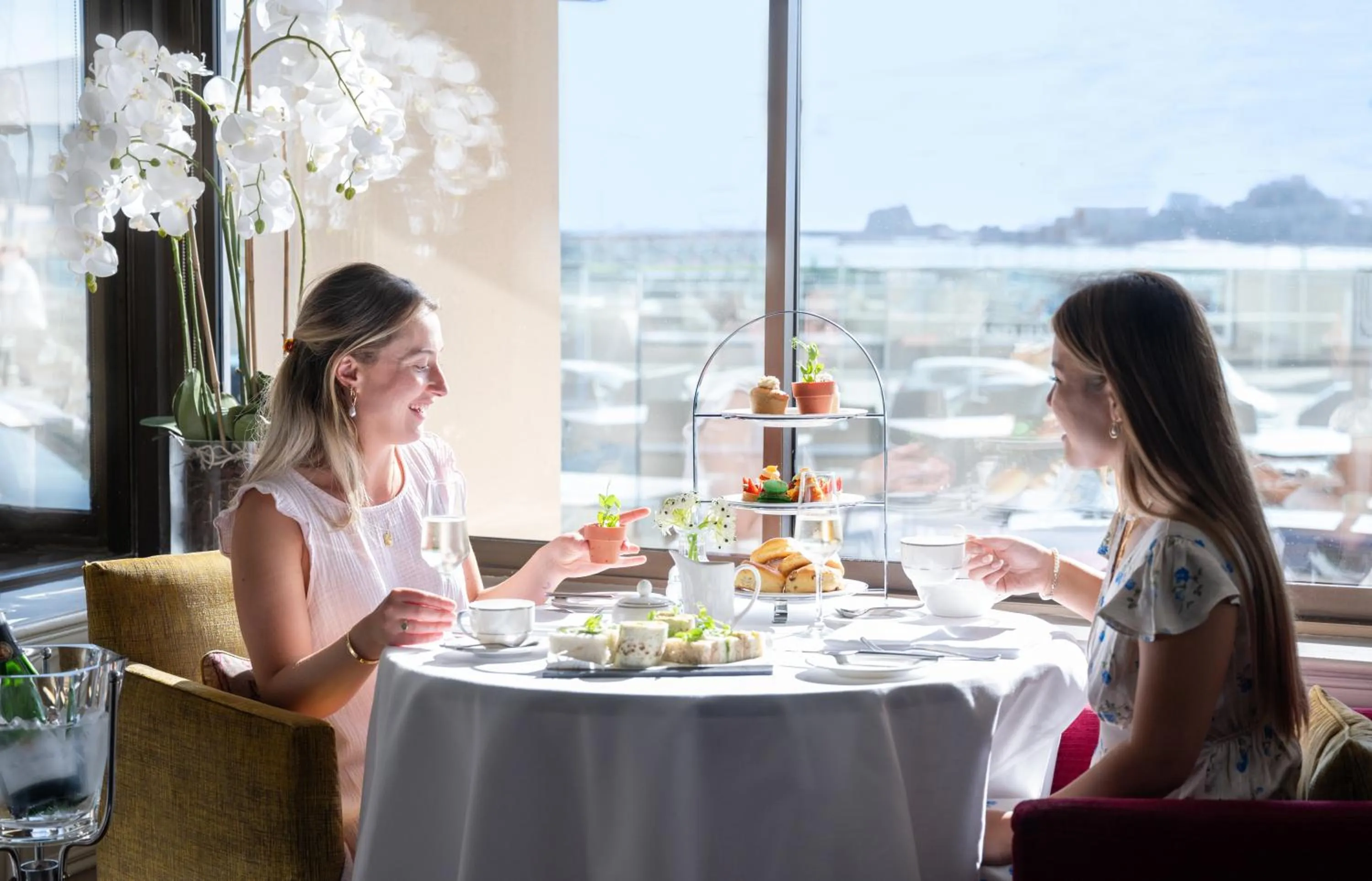 People in Grand Jersey Hotel and Spa