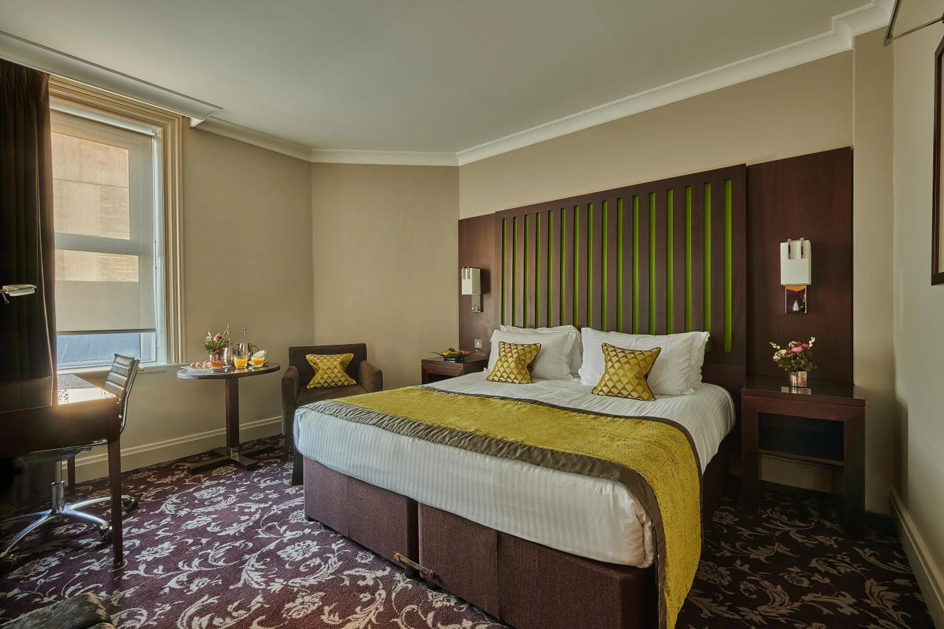 Bedroom, Bed in Grand Jersey Hotel and Spa