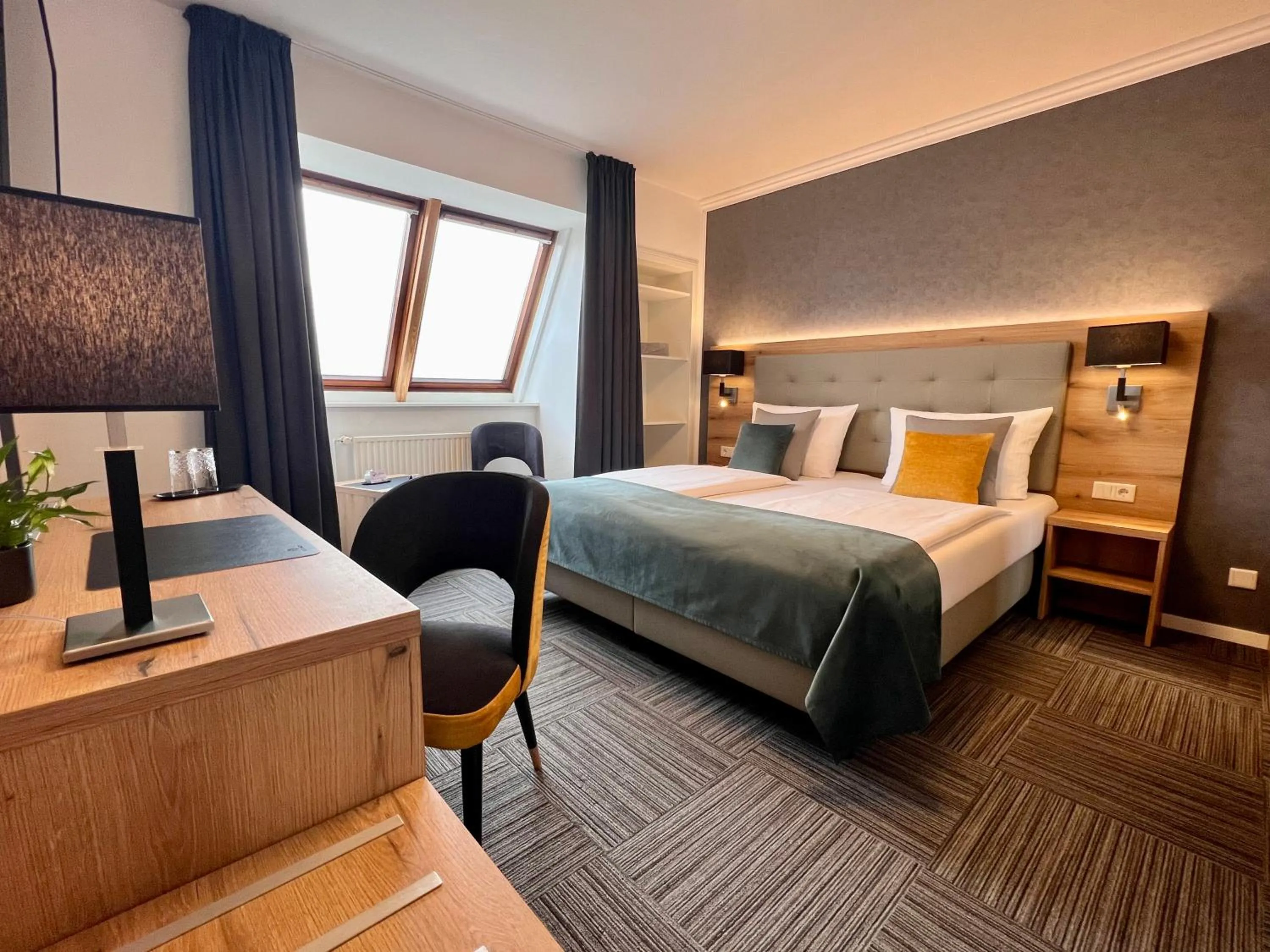 Bed in Hotel Garni am Obsthof Stade - Altes Land