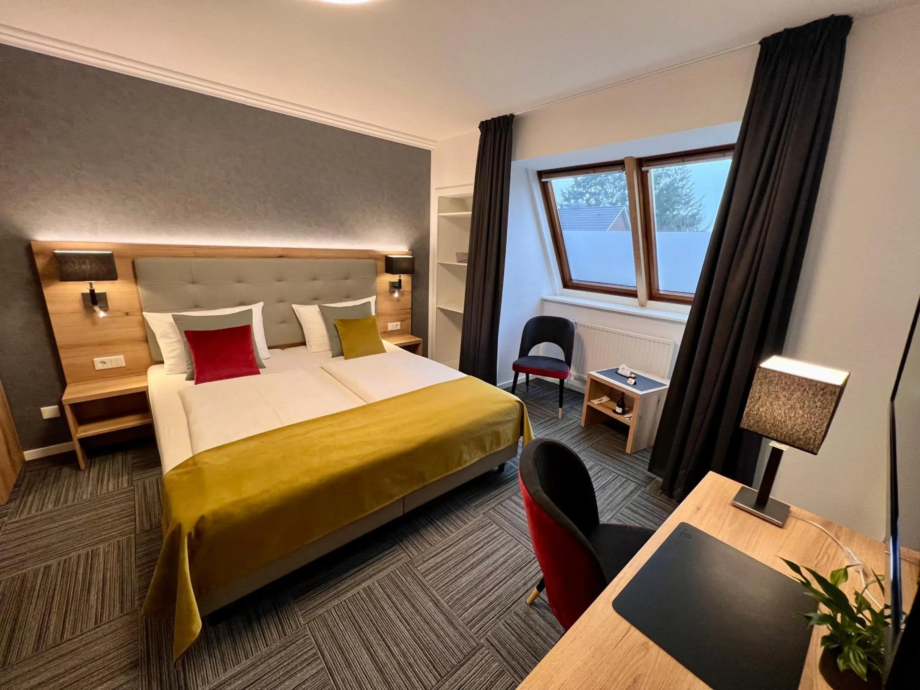 Bed in Hotel Garni am Obsthof Stade - Altes Land