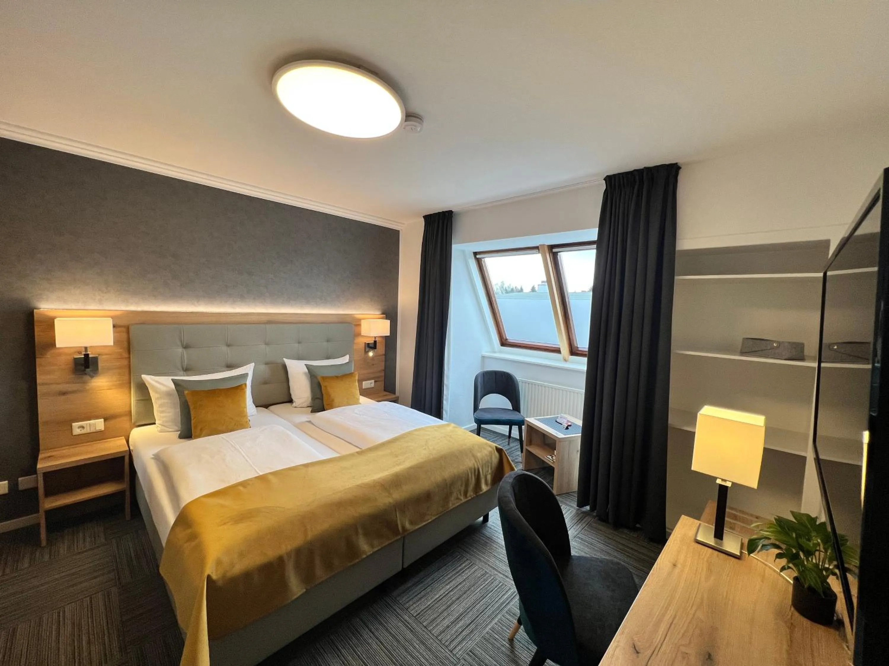 Bed in Hotel Garni am Obsthof Stade - Altes Land