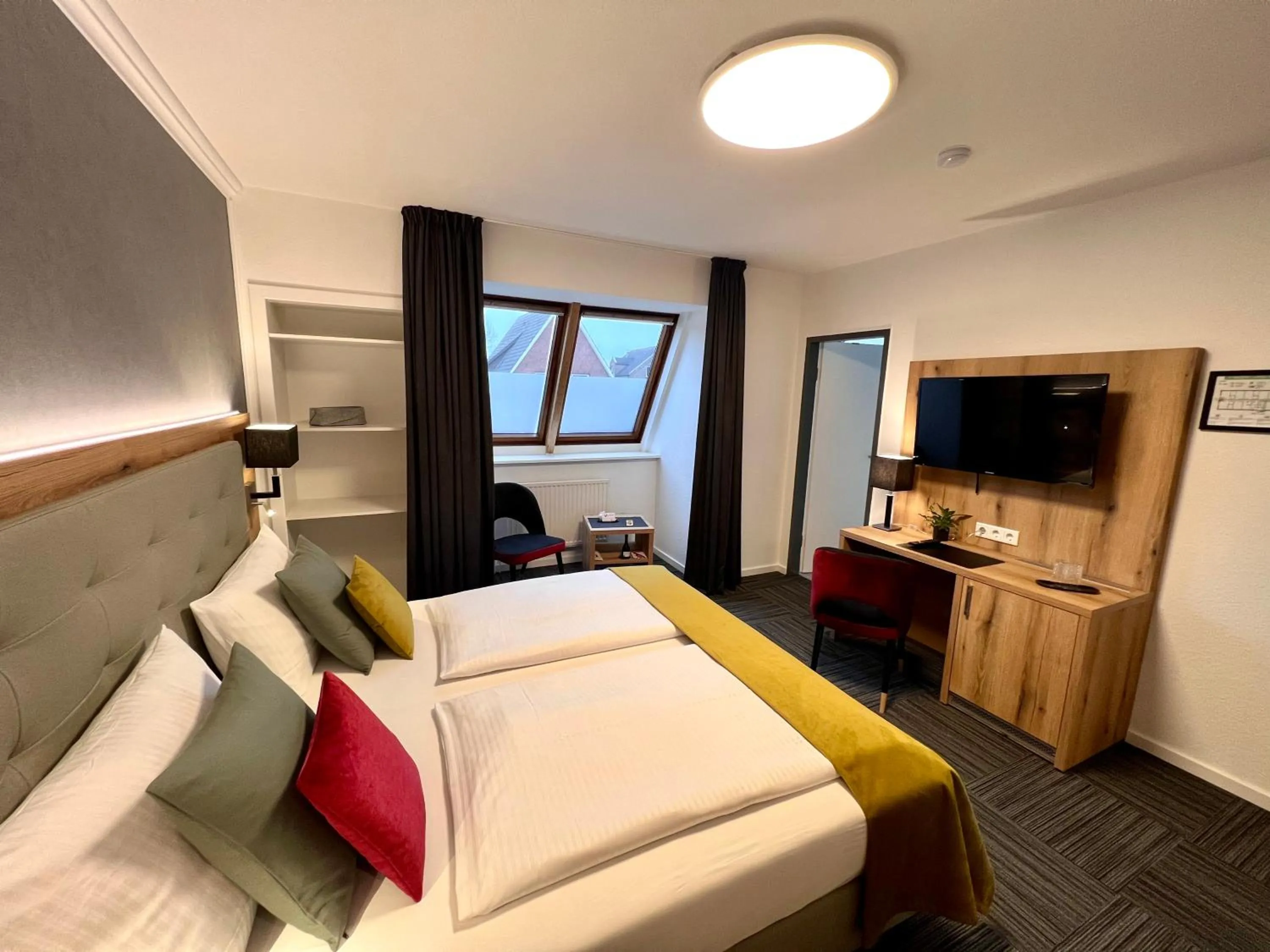 Bed in Hotel Garni am Obsthof Stade - Altes Land