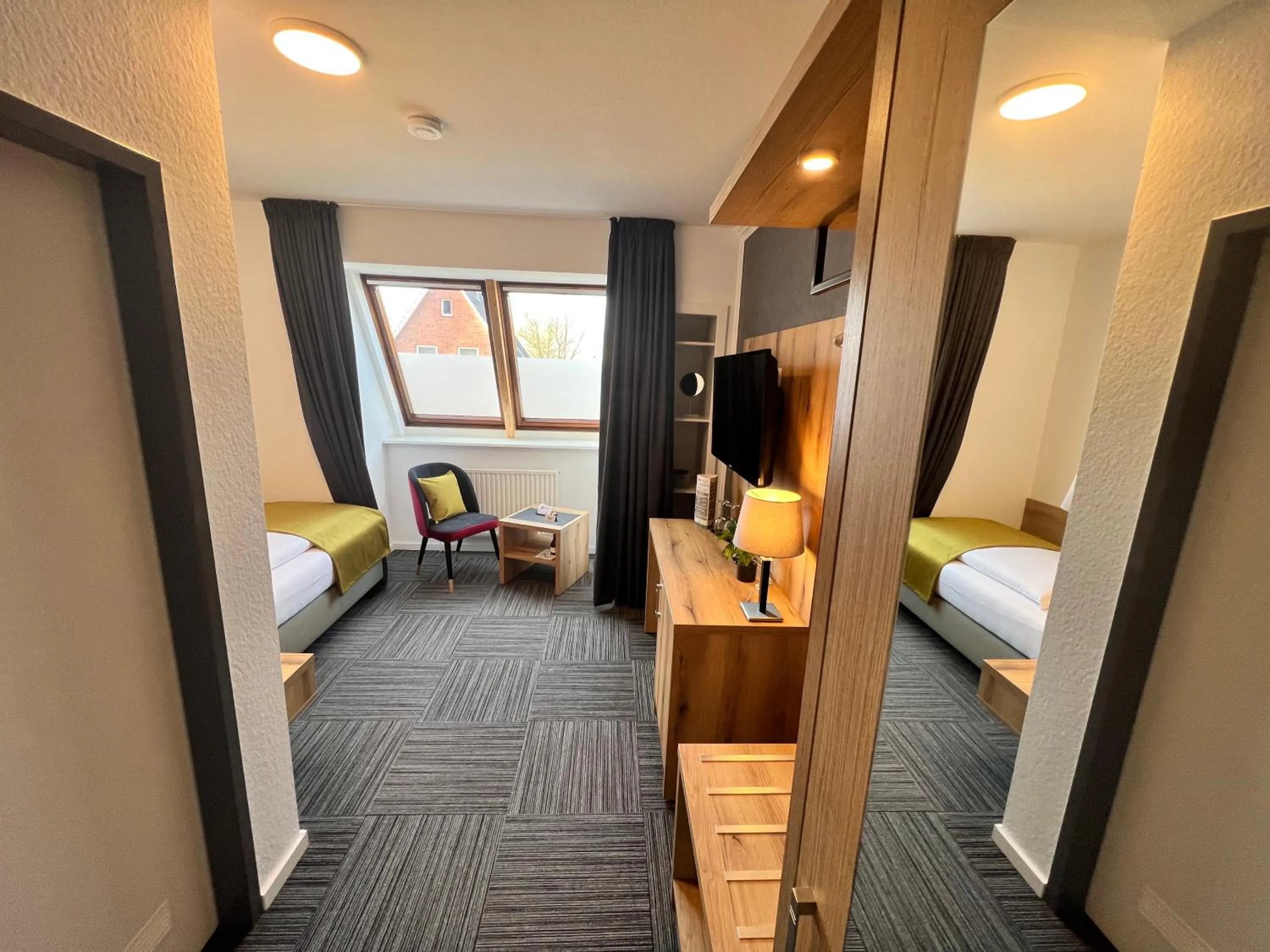 Bed in Hotel Garni am Obsthof Stade - Altes Land