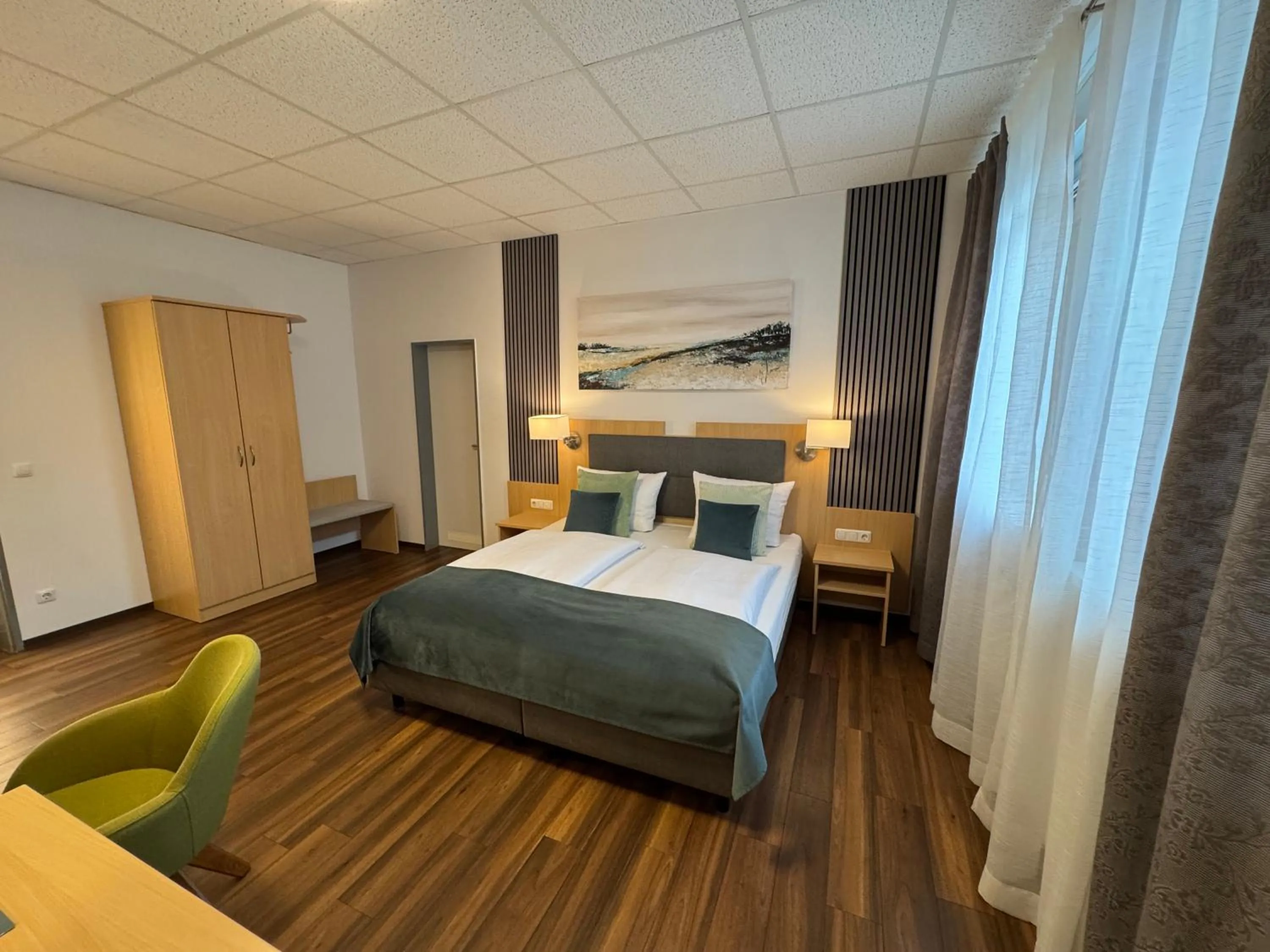 Bed in Hotel Garni am Obsthof Stade - Altes Land