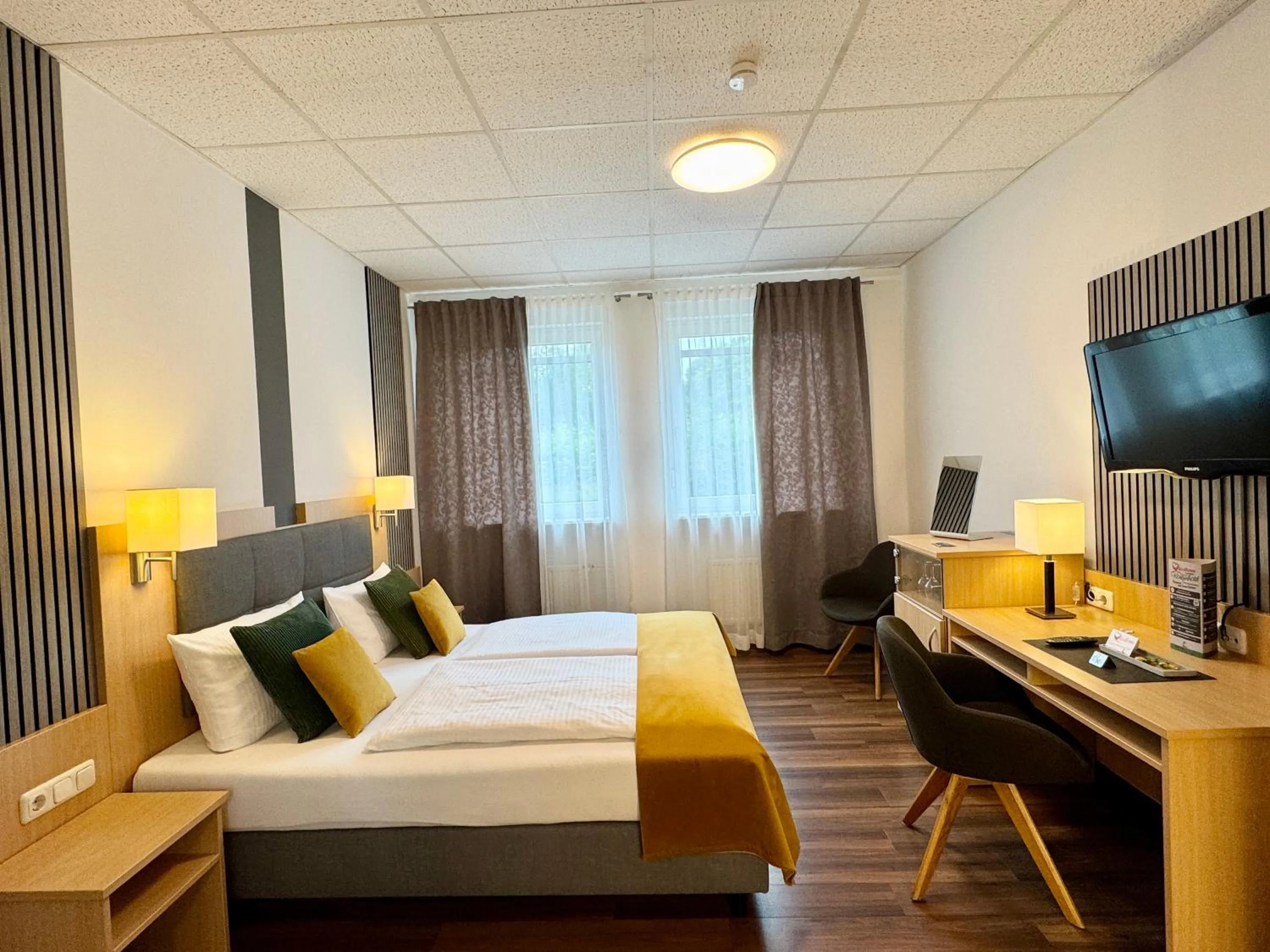 Bed in Hotel Garni am Obsthof Stade - Altes Land