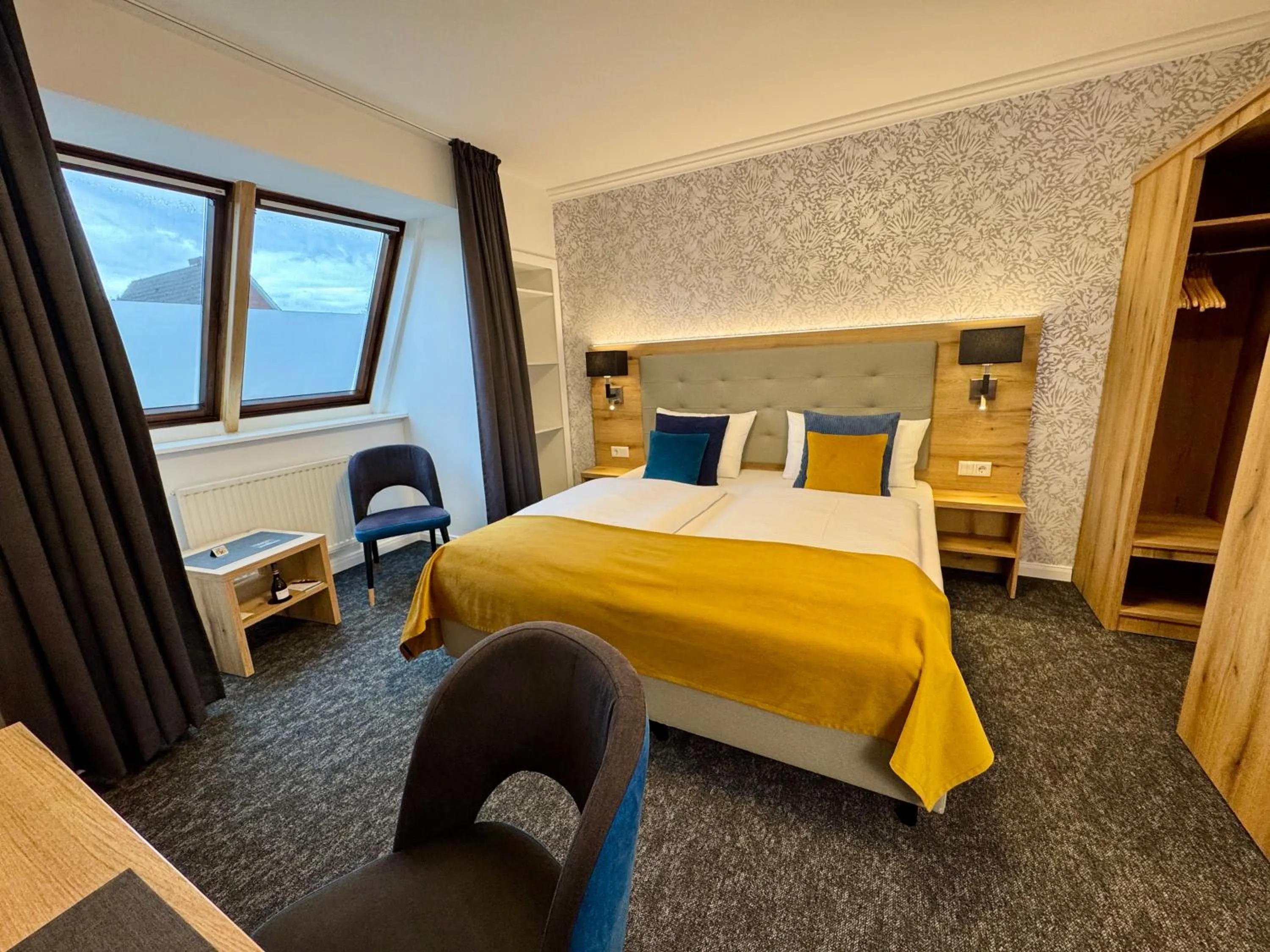 Bed in Hotel Garni am Obsthof Stade - Altes Land