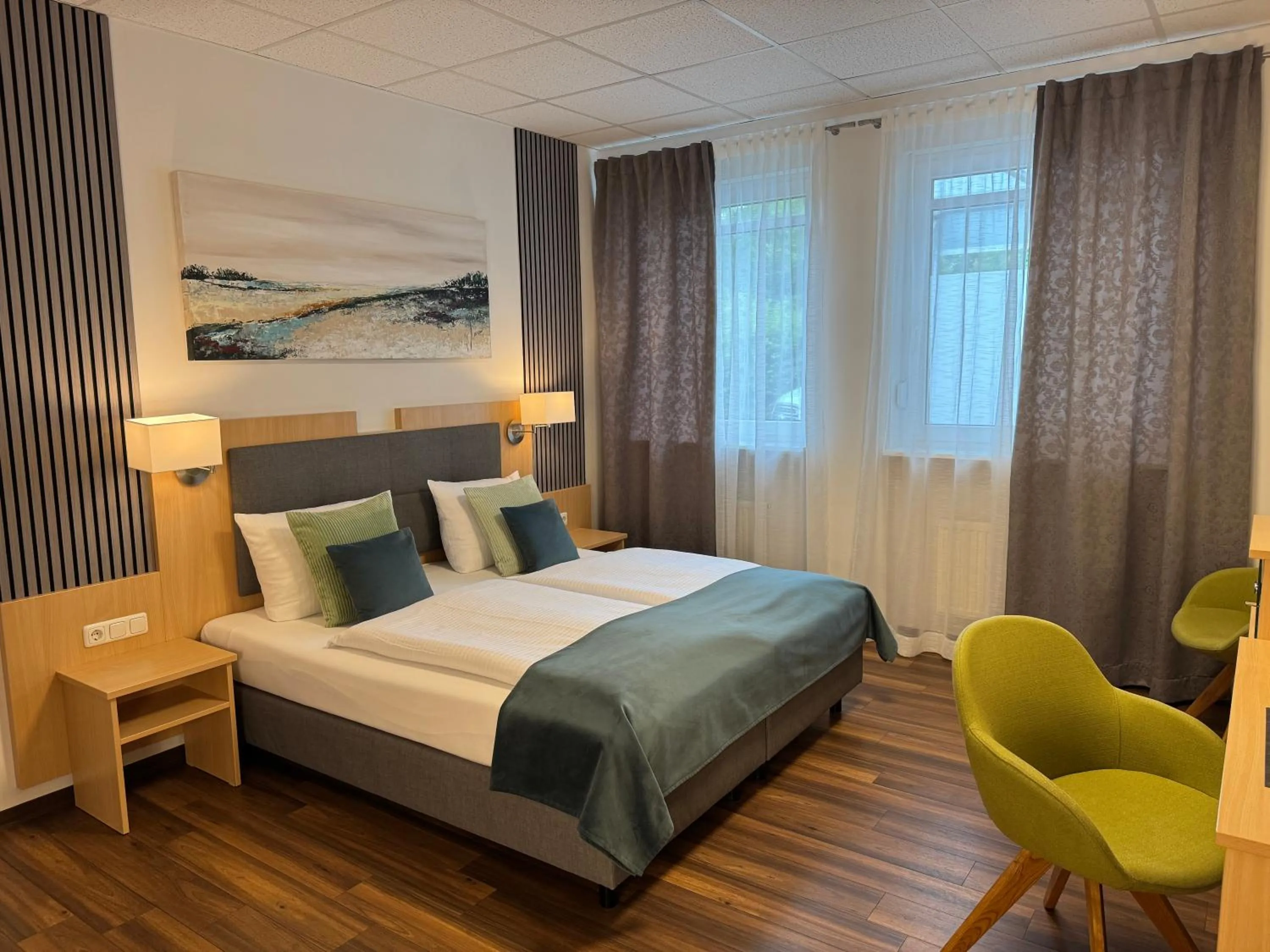 Bed in Hotel Garni am Obsthof Stade - Altes Land