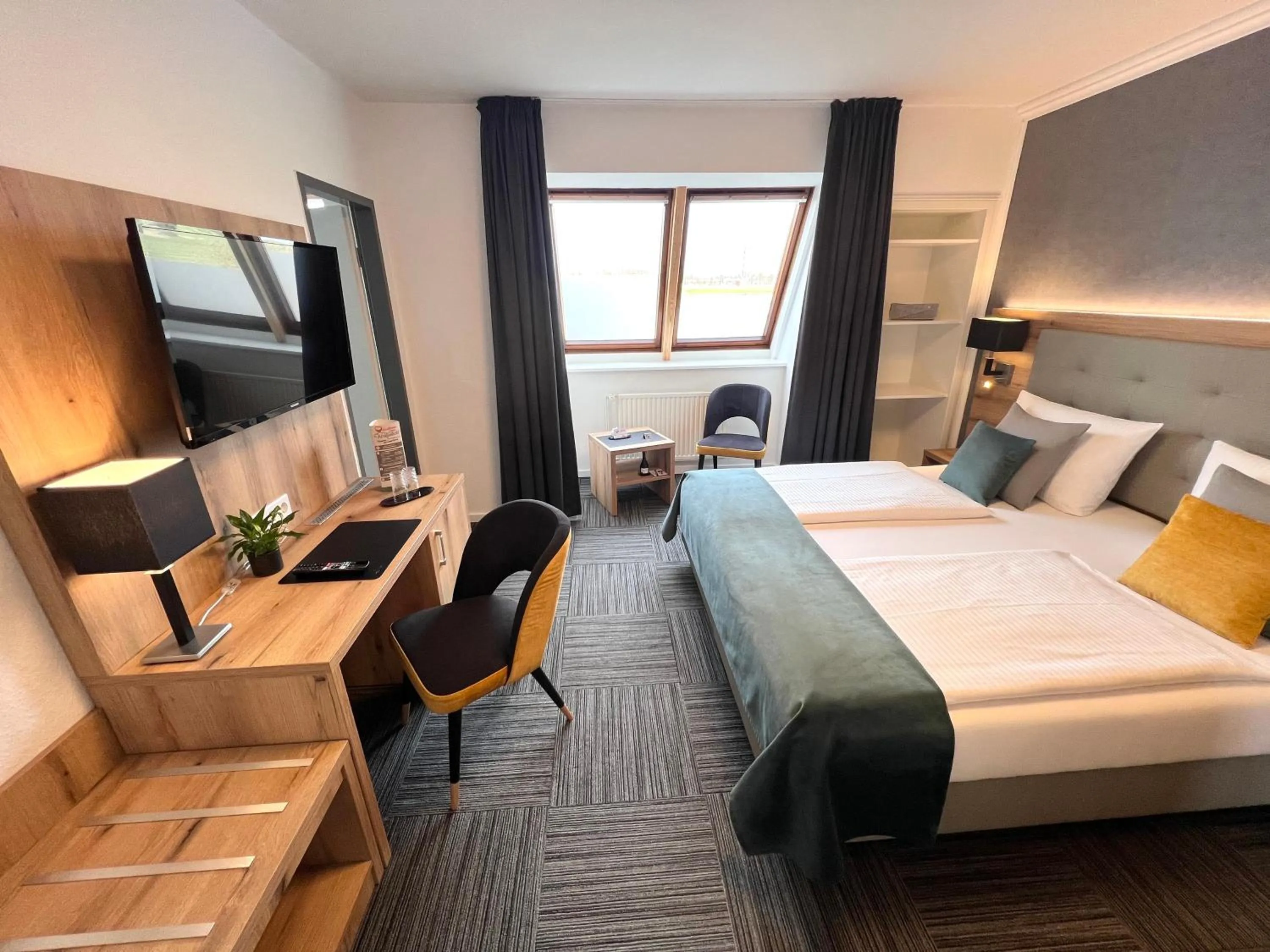 Bed in Hotel Garni am Obsthof Stade - Altes Land