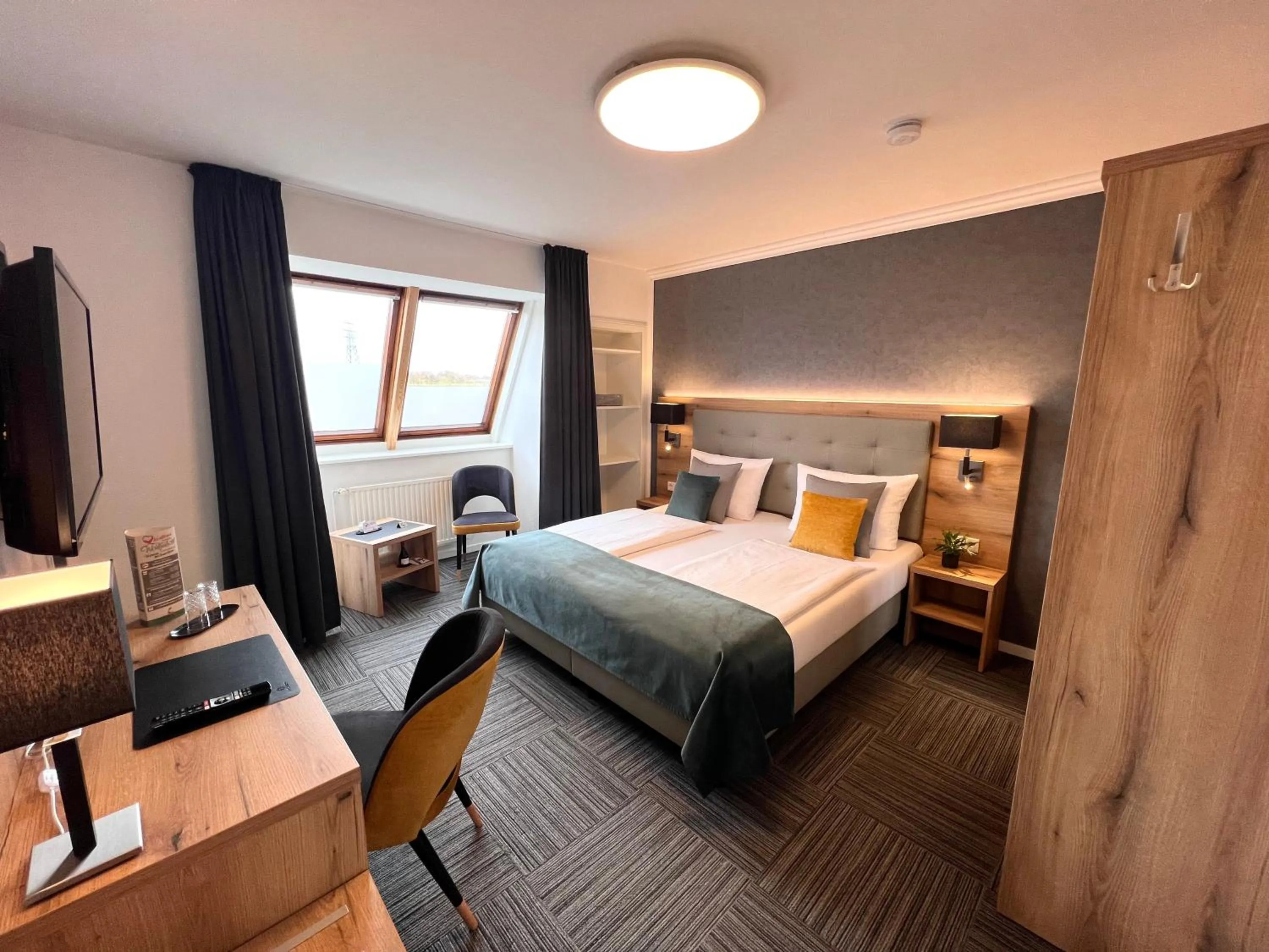 Bed in Hotel Garni am Obsthof Stade - Altes Land