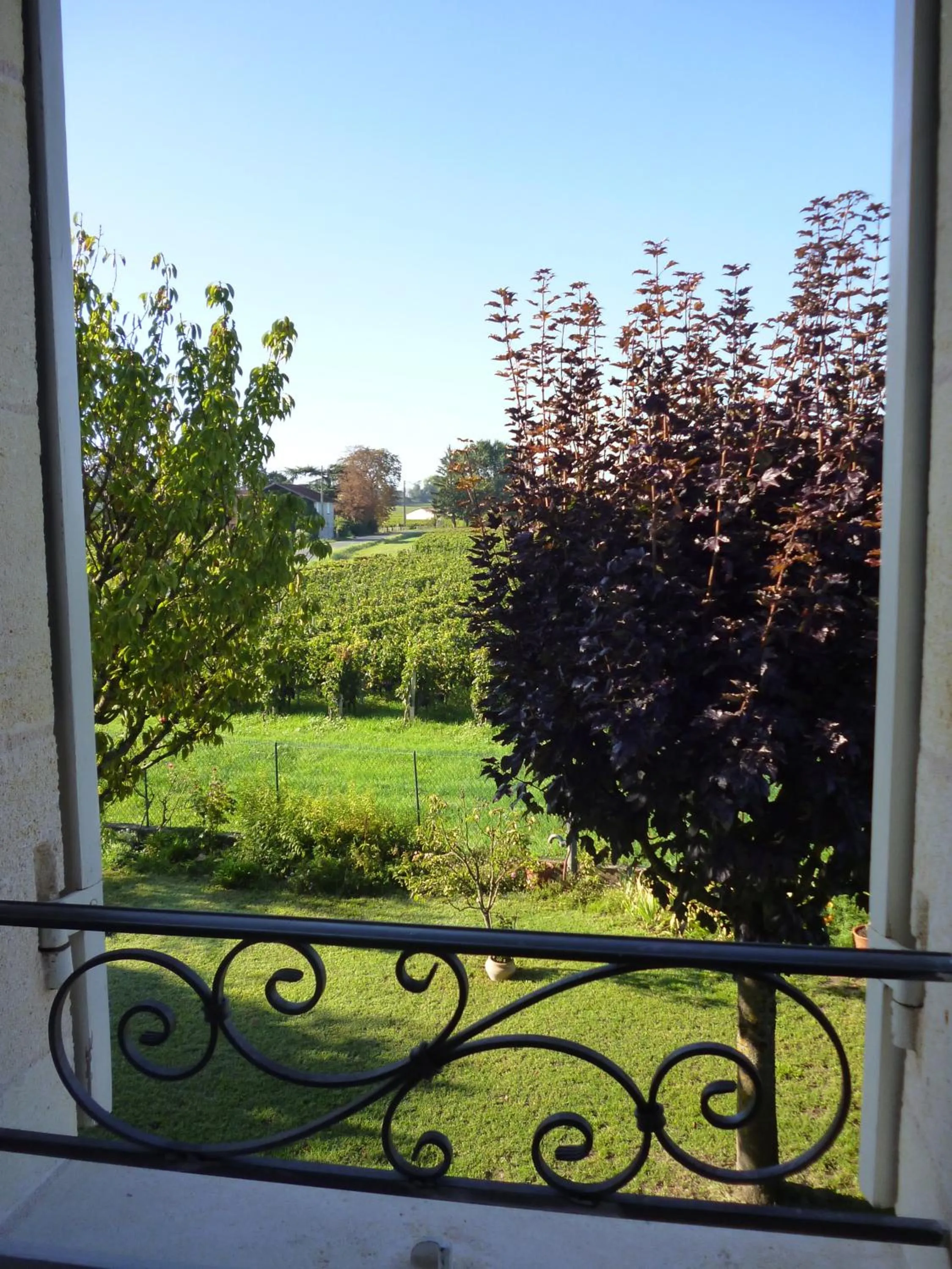 Garden view in Le Clos des Rosiers