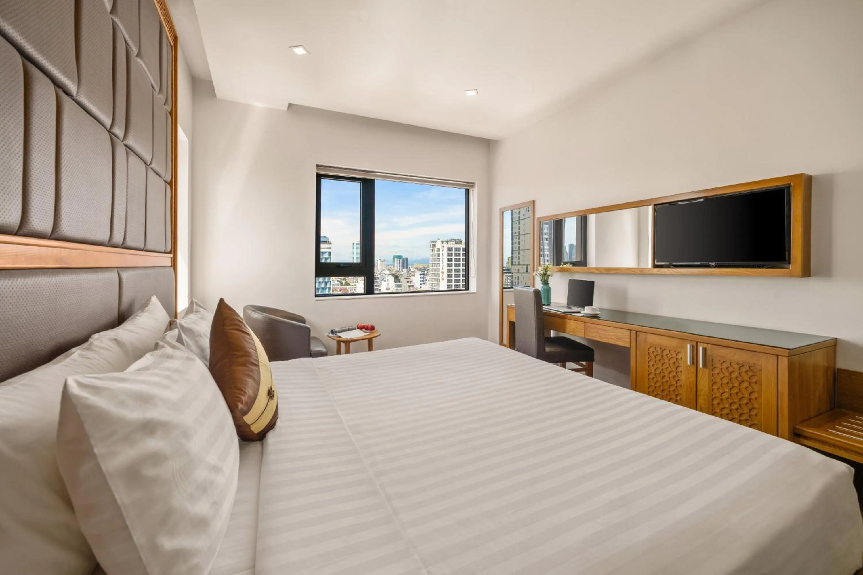 View (from property/room), Bed in Bliss Luxury Hotel