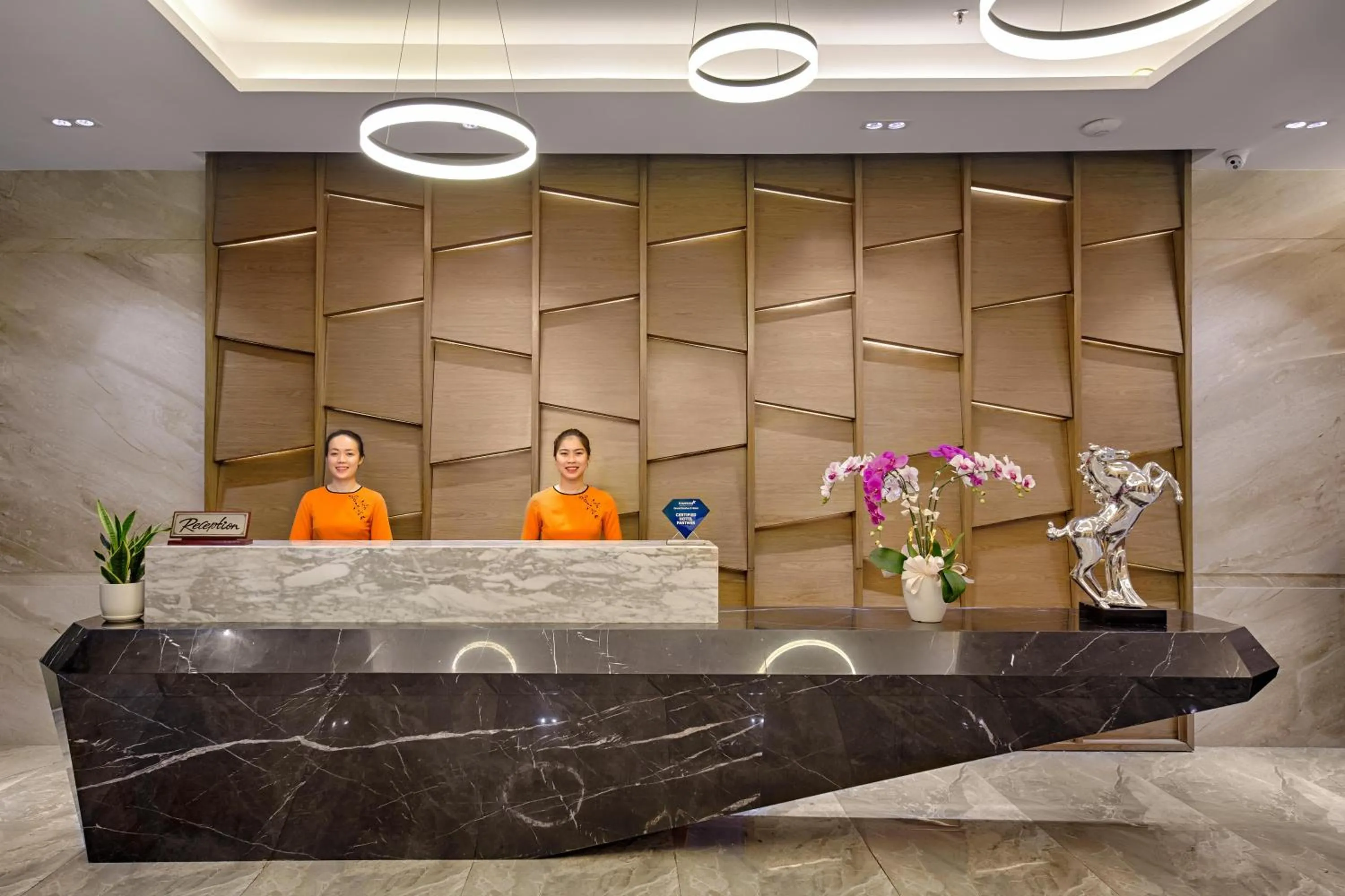 Staff in Bliss Luxury Hotel