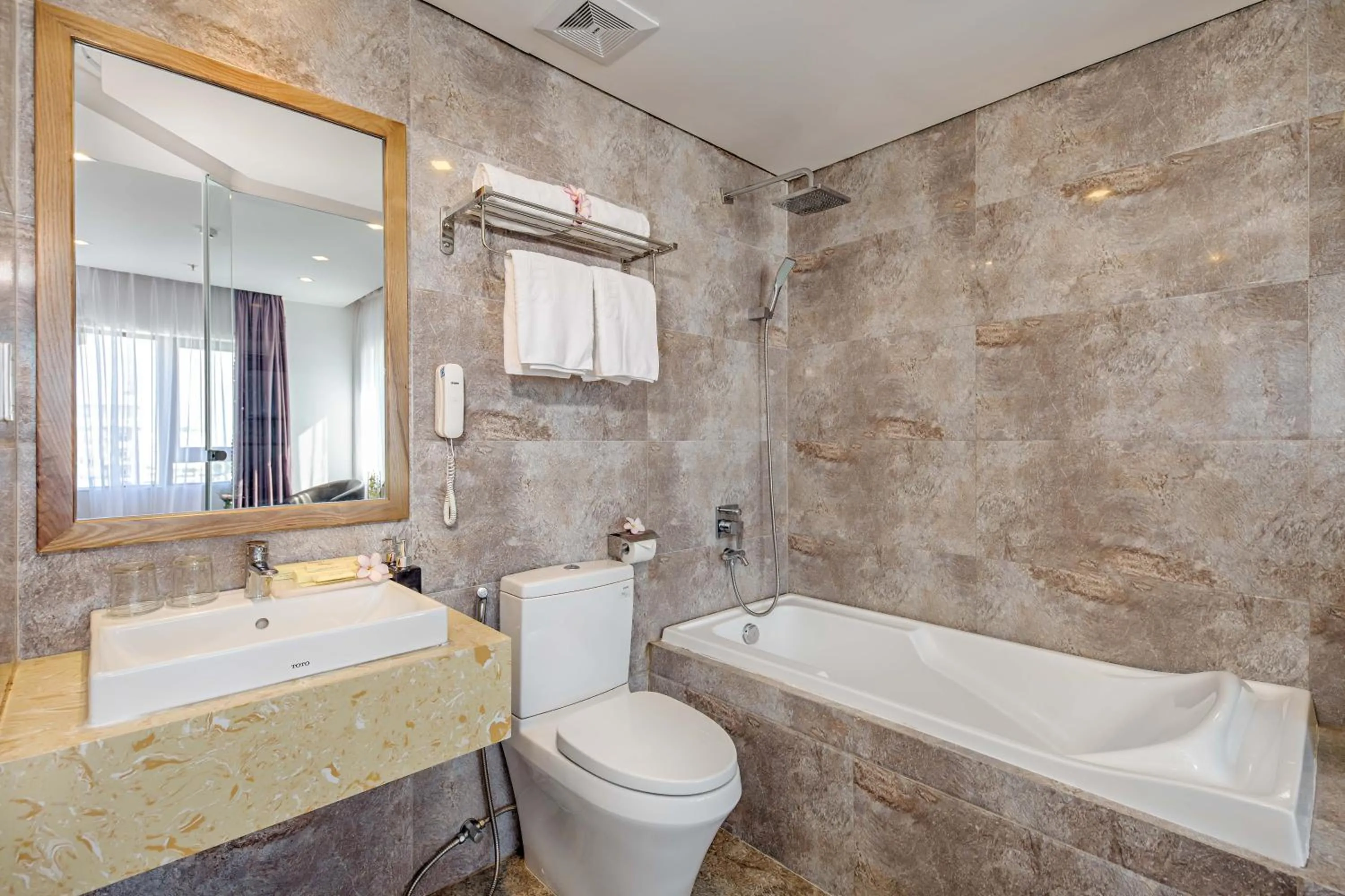 Bathroom in Bliss Luxury Hotel