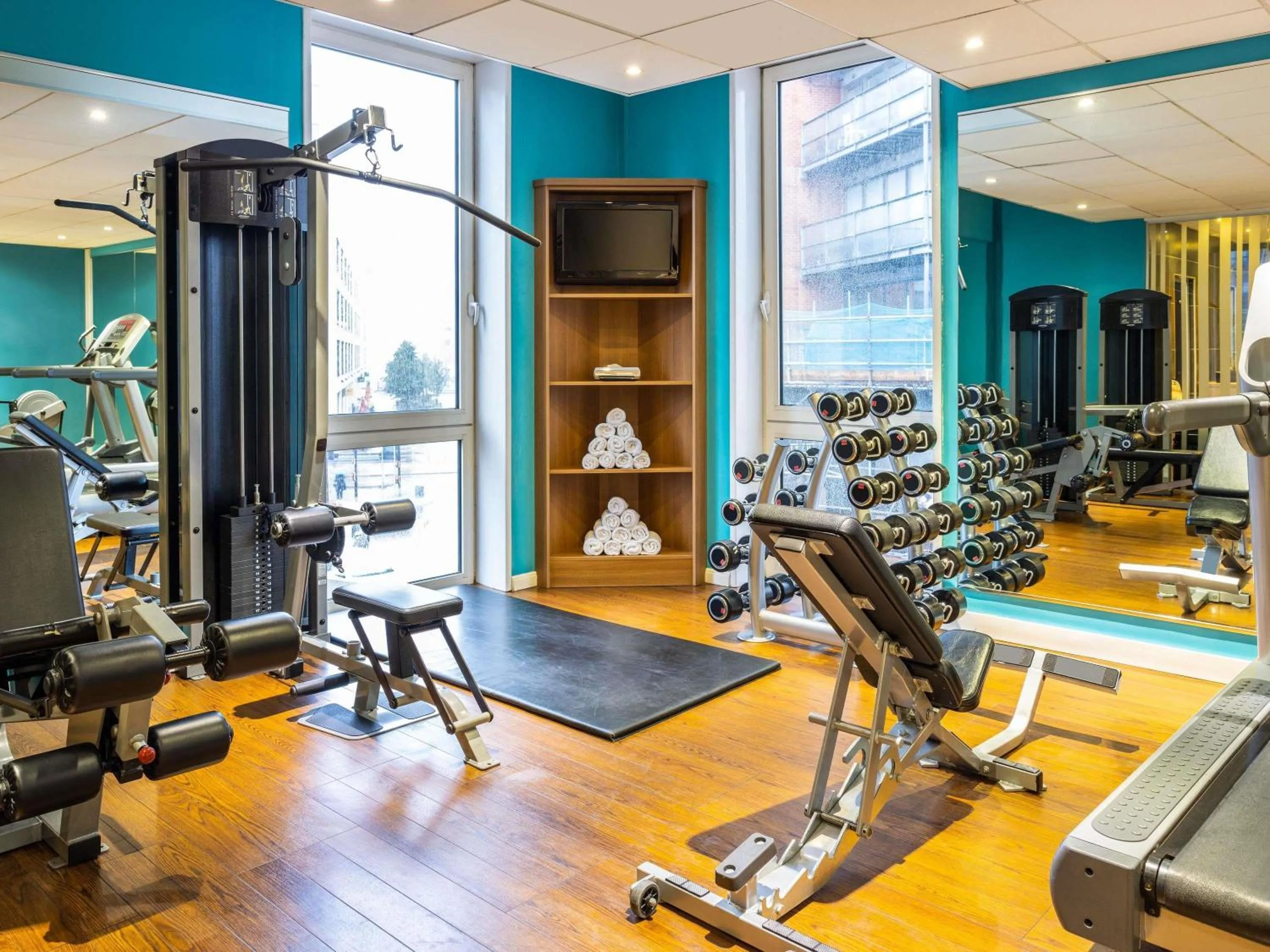Fitness centre/facilities in Novotel Leeds Centre