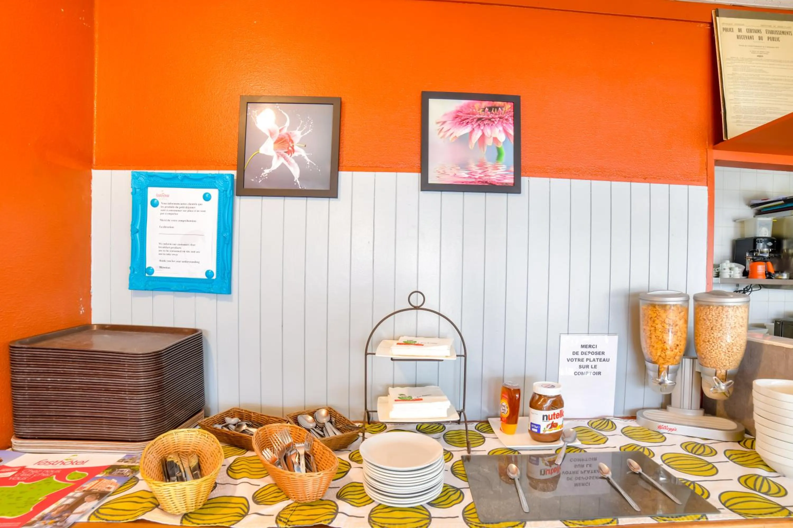 Breakfast in Brit Hotel Macon Nord Autoroute du Soleil