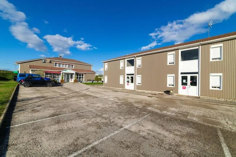 Property building in Brit Hotel Macon Nord Autoroute du Soleil