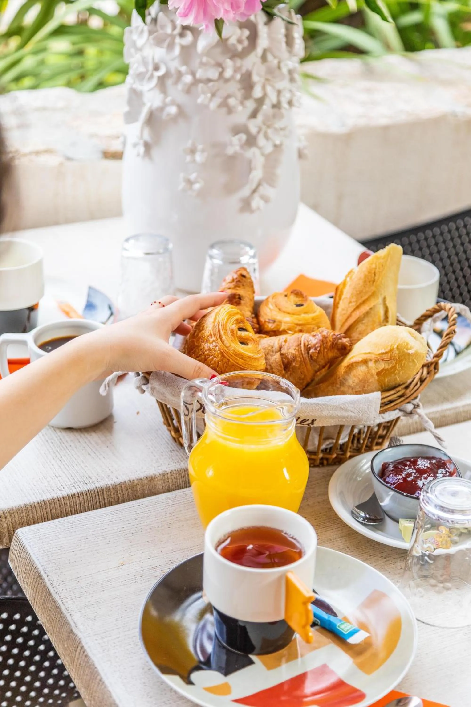 Breakfast in Les Alizés Résidence & Spa