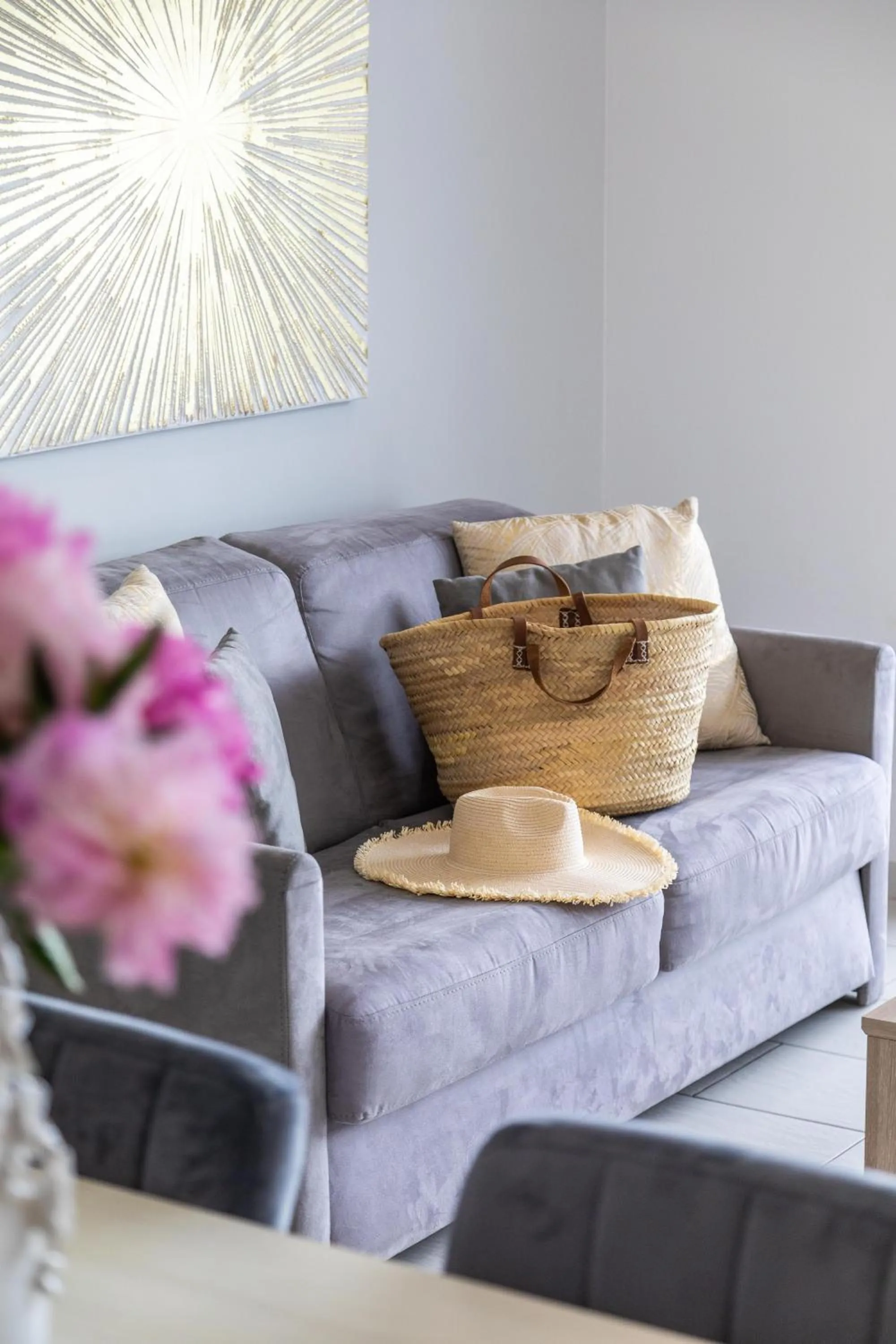 Living room in Les Alizés Résidence & Spa