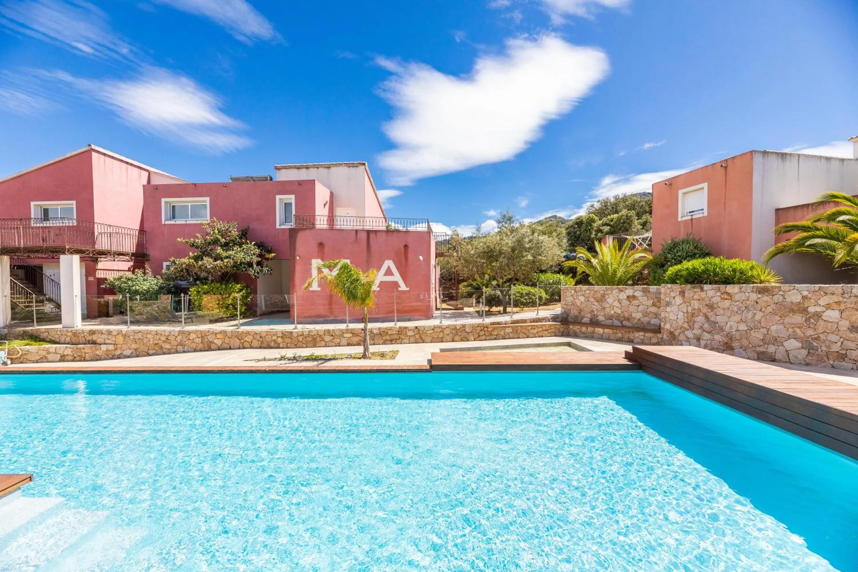 Swimming pool in Les Alizés Résidence & Spa