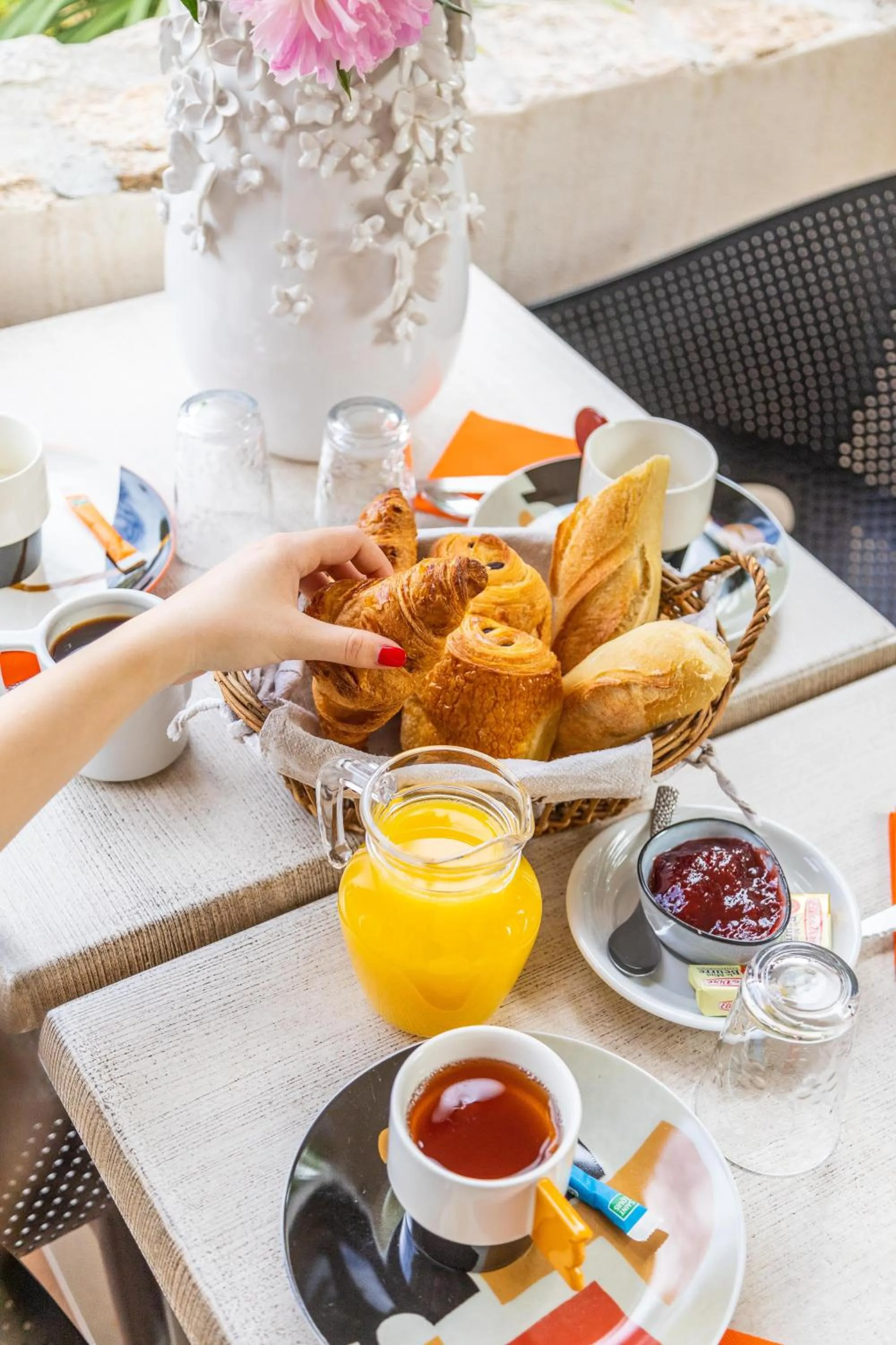Breakfast in Les Alizés Résidence & Spa