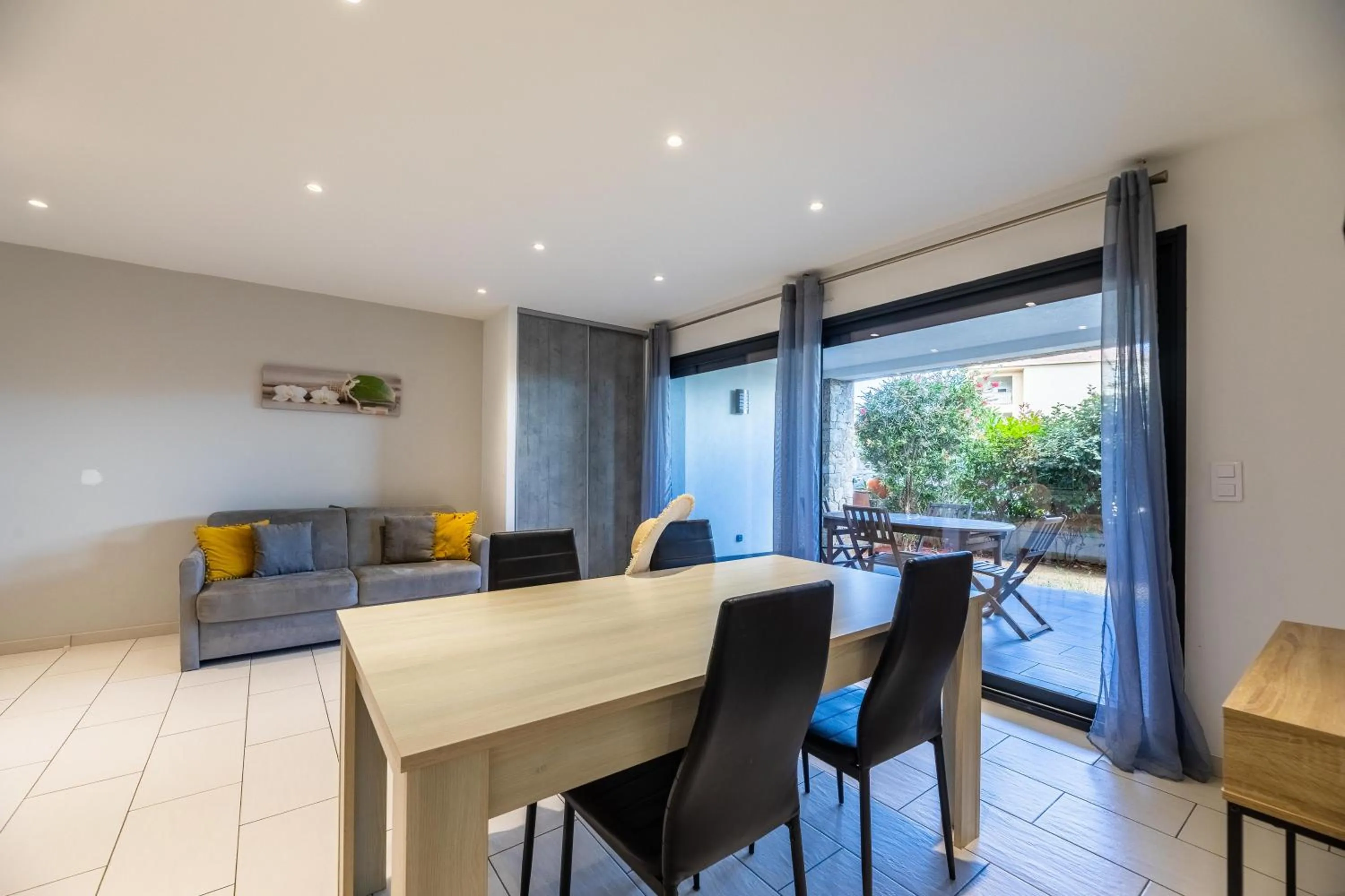 Living room in Les Alizés Résidence & Spa