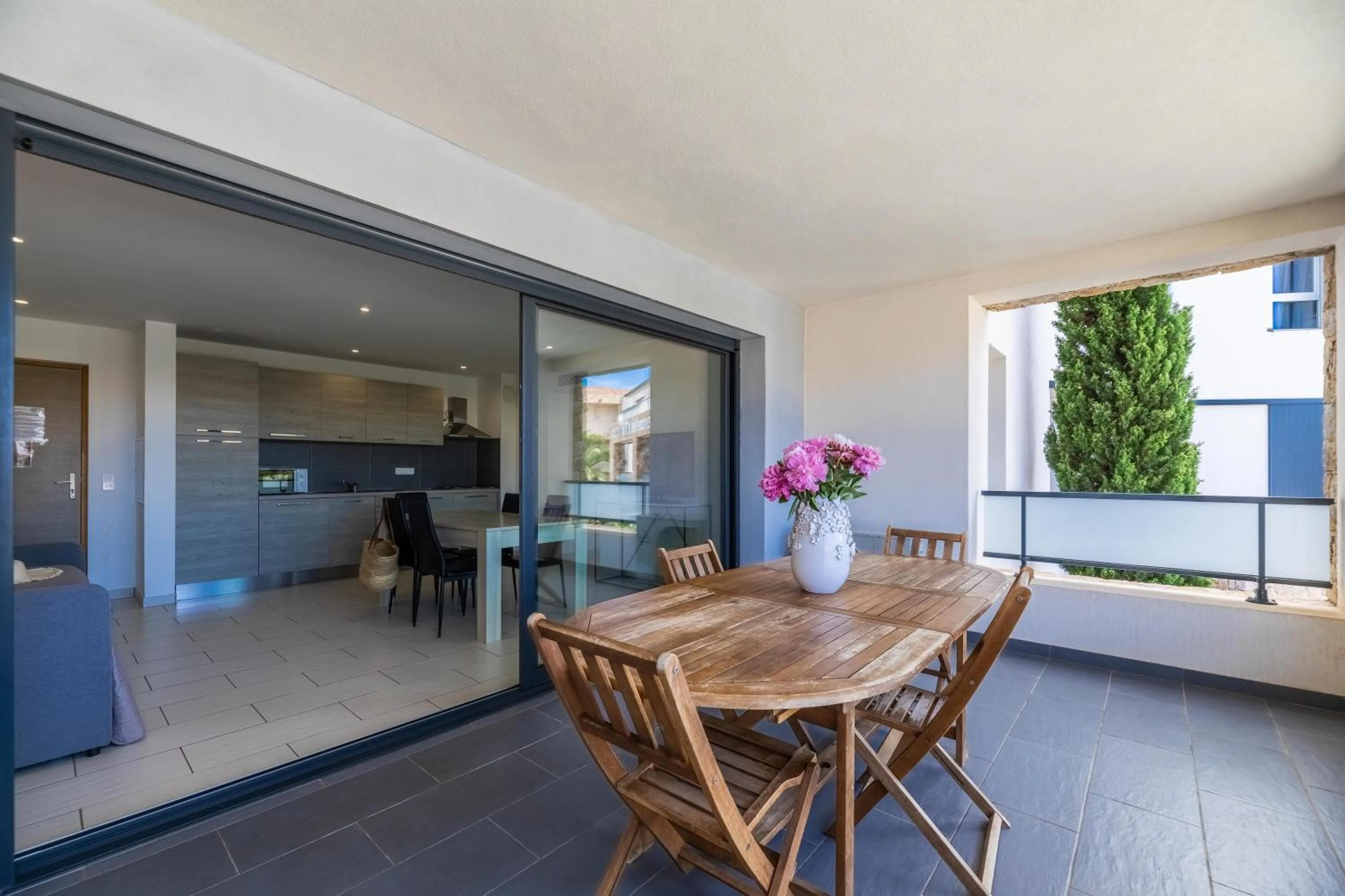 Living room in Les Alizés Résidence & Spa