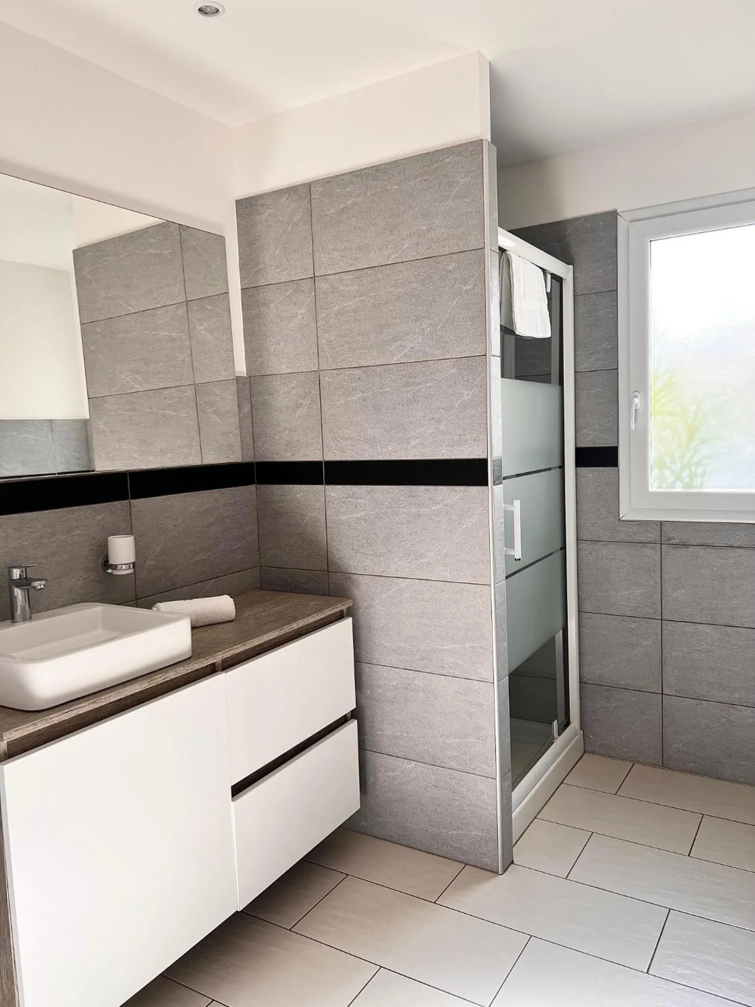 Bathroom in Les Alizés Résidence & Spa