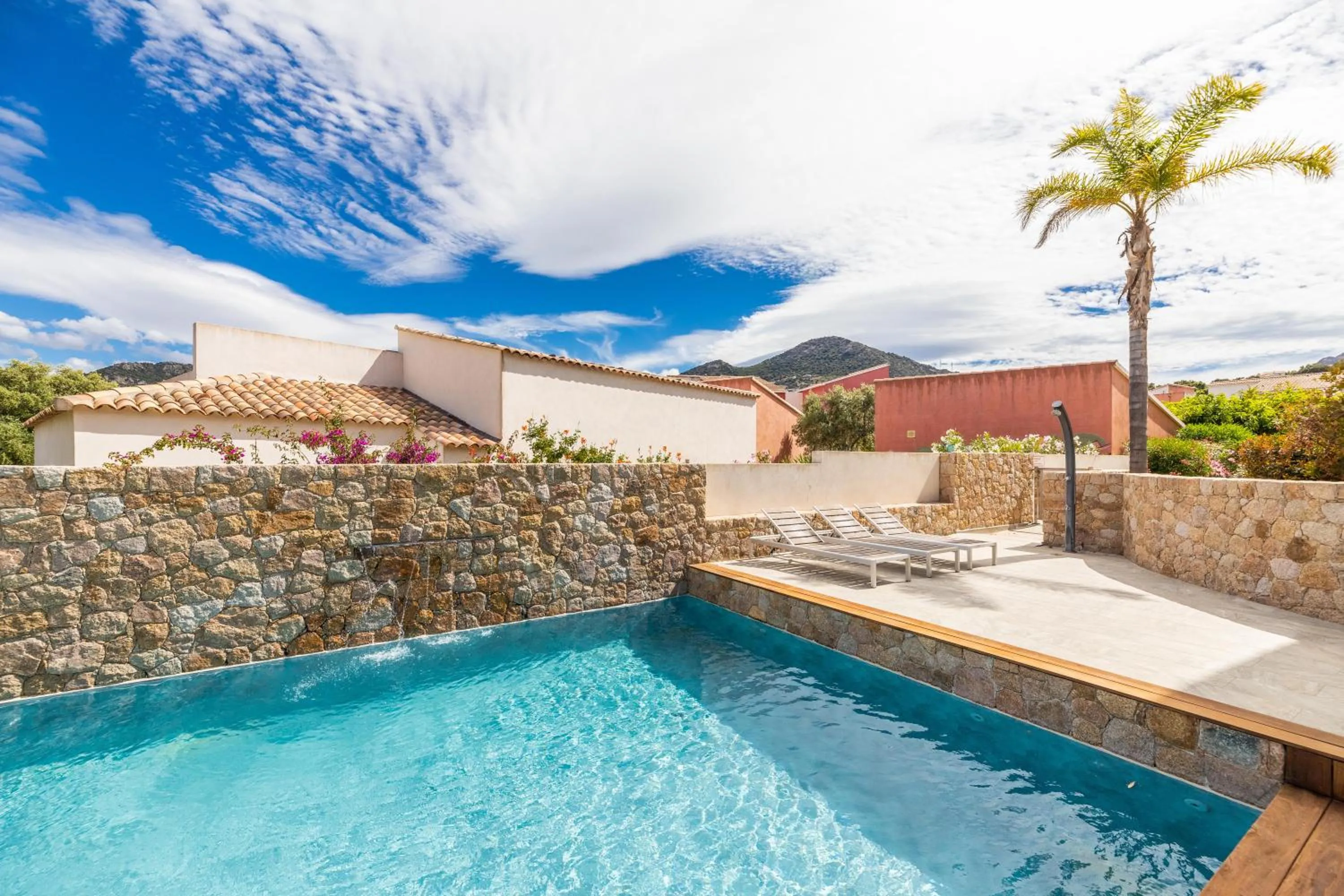 Swimming pool in Les Alizés Résidence & Spa