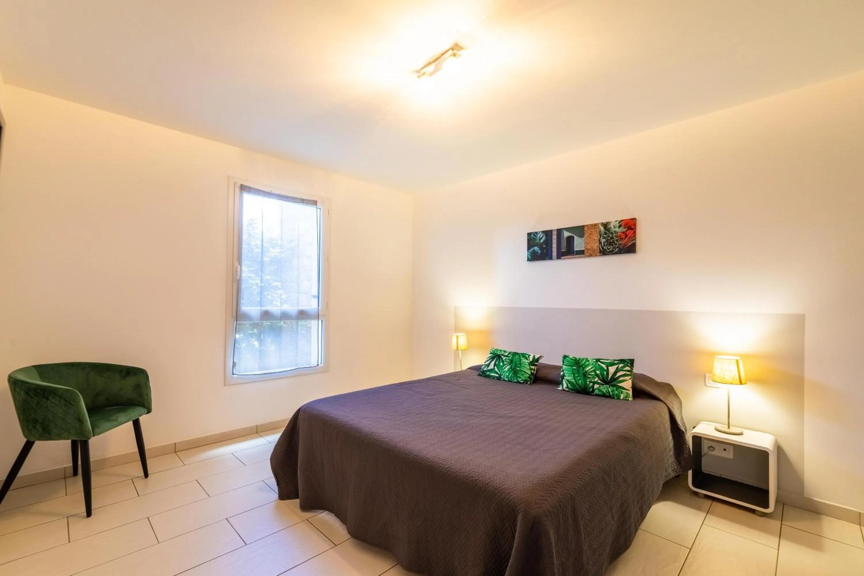 Bedroom, Bed in Les Alizés Résidence & Spa