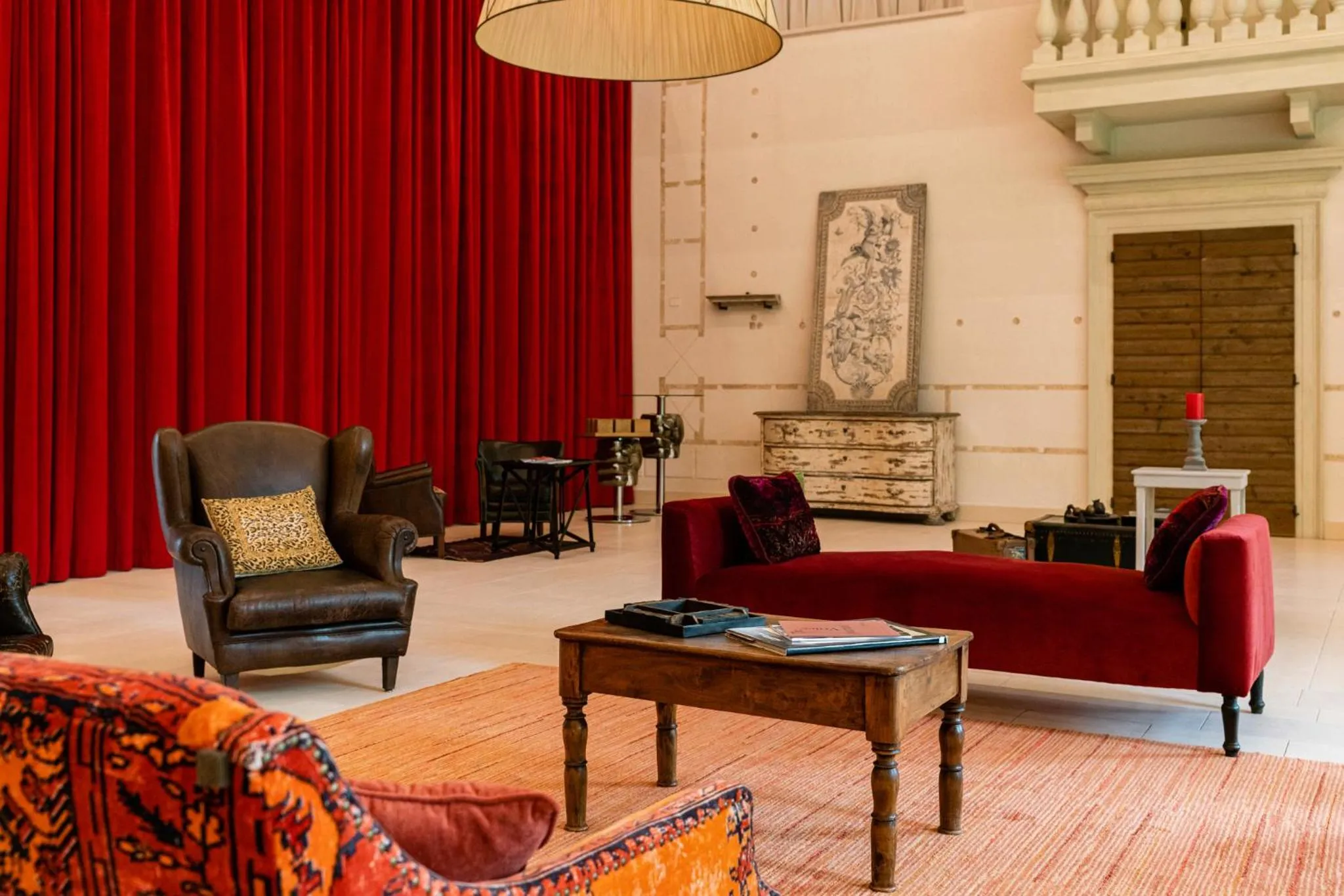 Decorative detail in La Barchessa di Villa Pisani