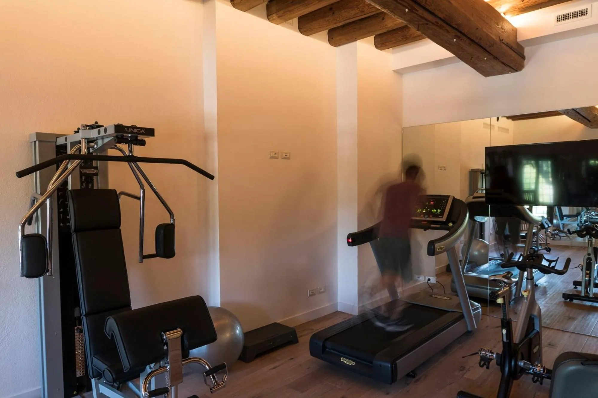 Fitness centre/facilities in La Barchessa di Villa Pisani