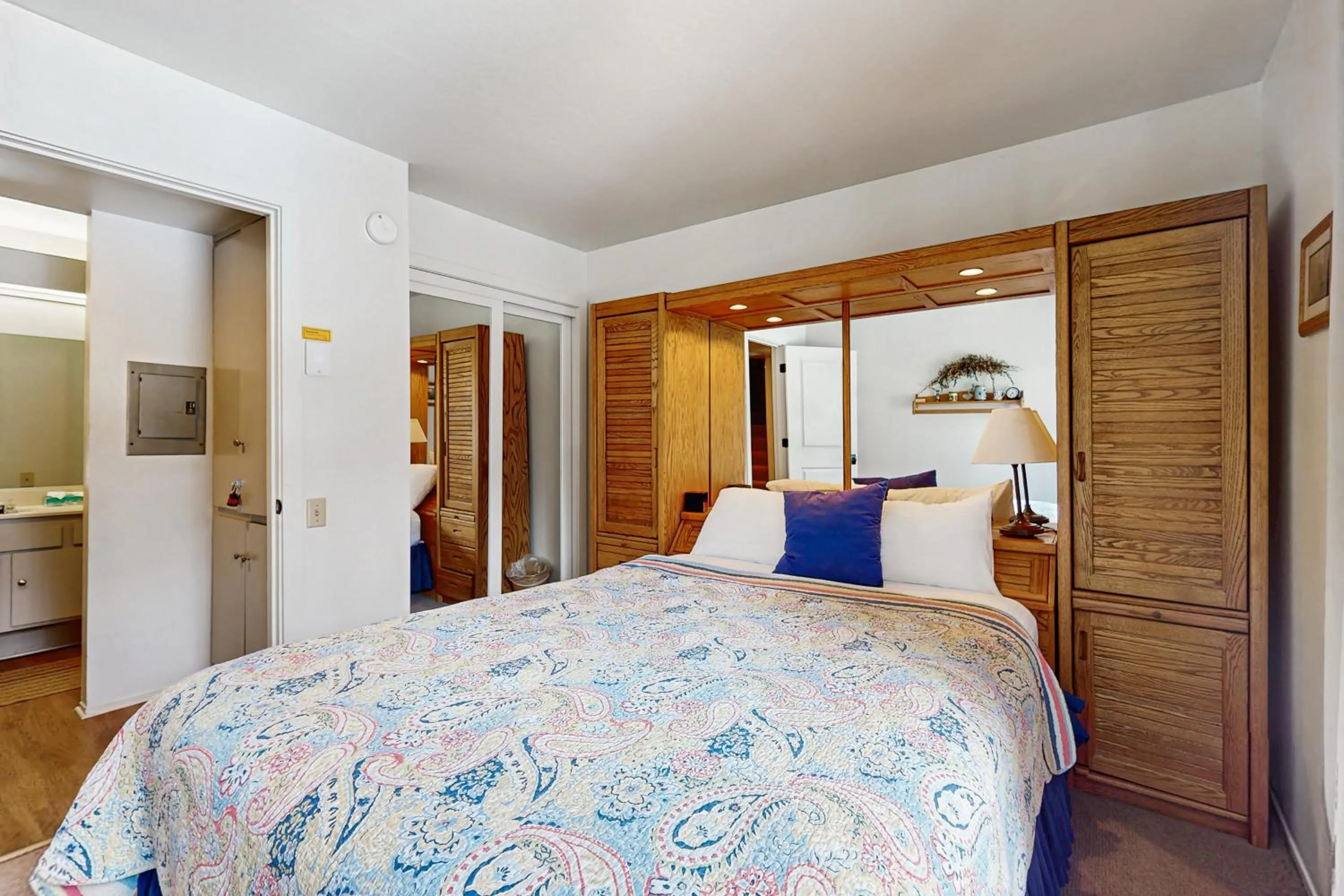 Bed in Sunshine Sanctuary