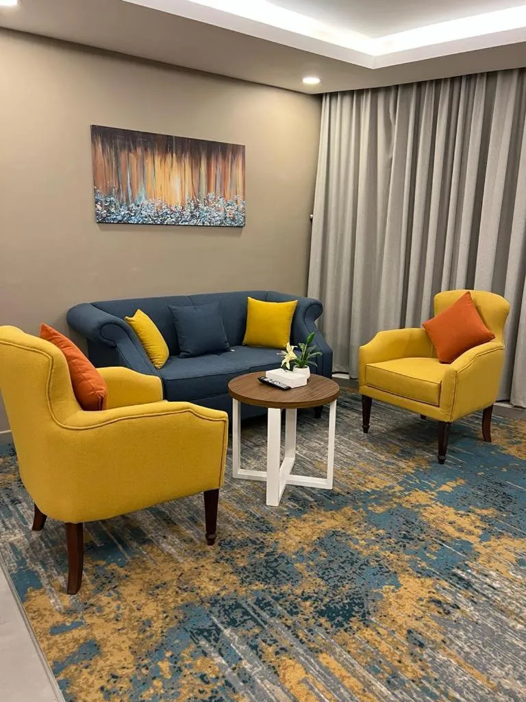 Seating area in Remaz Suites Hotel